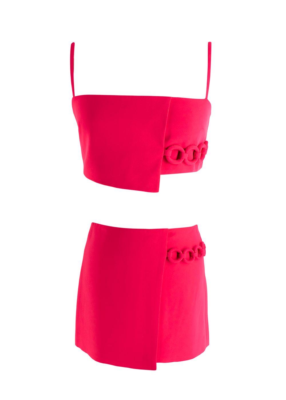 Alexis Cersie Pink Zola Top and Ravenna Skirt Set