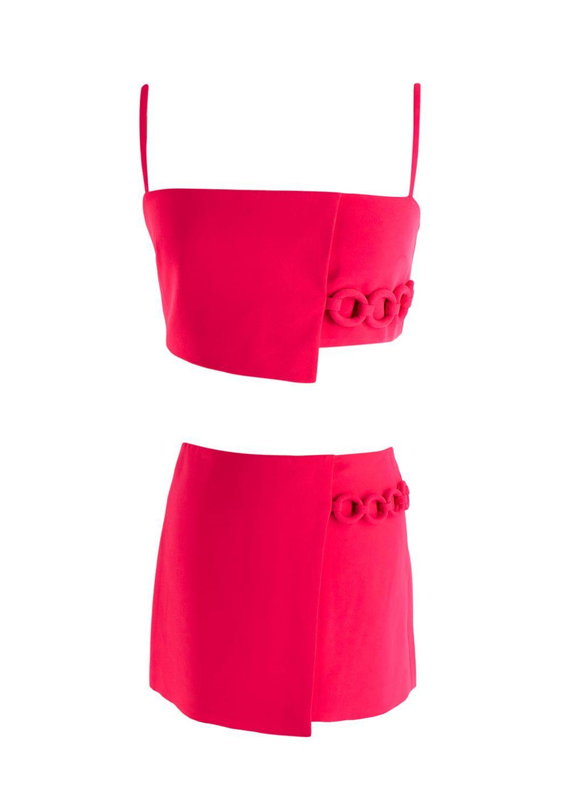 Alexis Cersie Pink Zola Top and Ravenna Skirt Set
