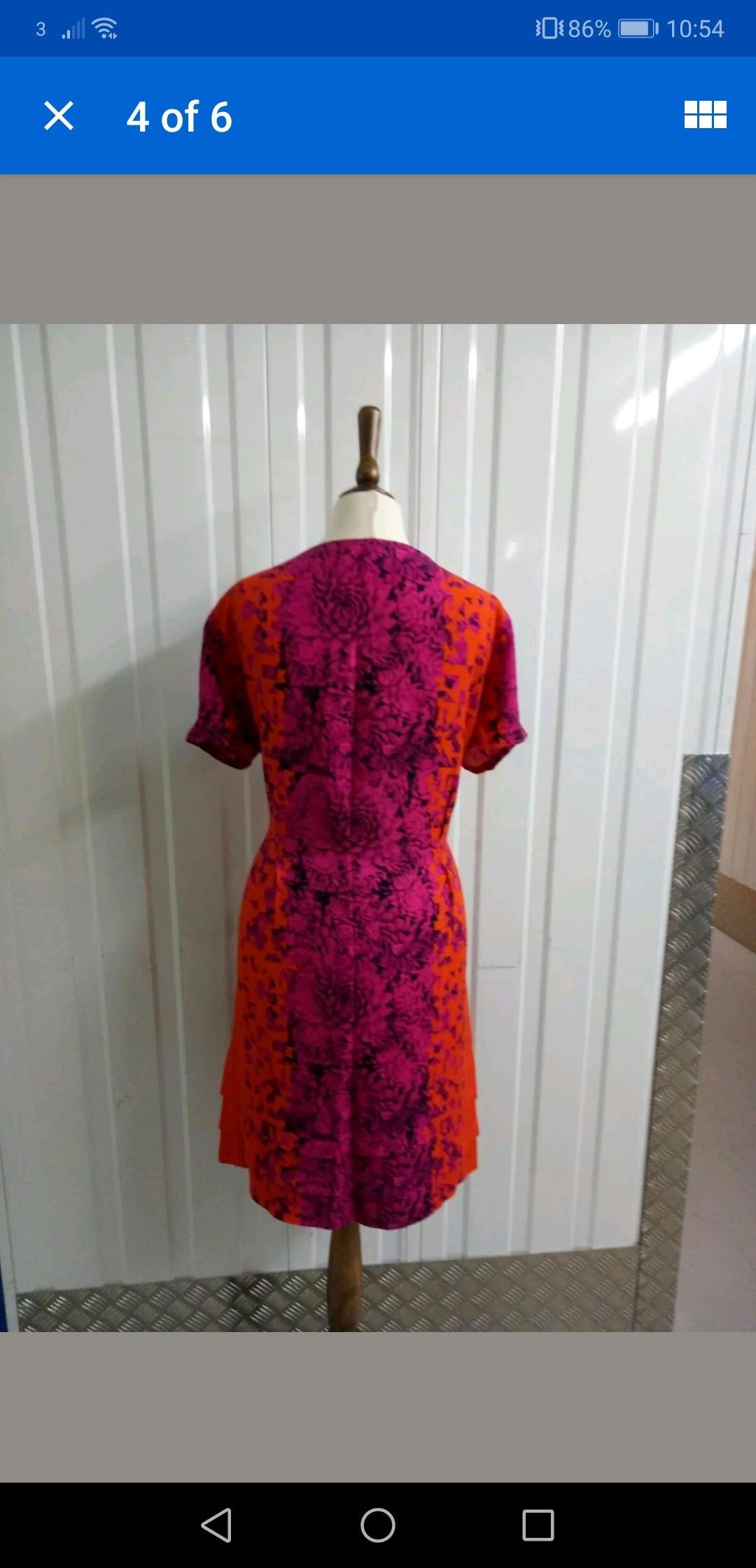 Paul Smith Printed Tiered Dress