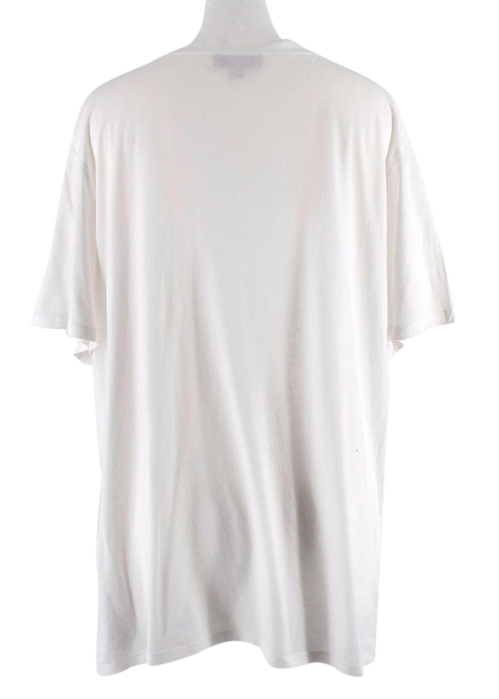 Burberry White London Print T-shirt
