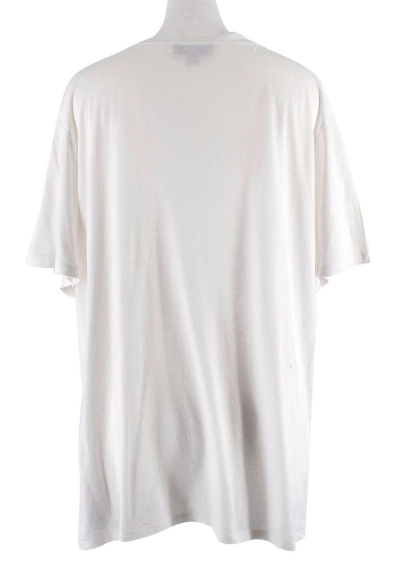 Burberry White London Print T-shirt