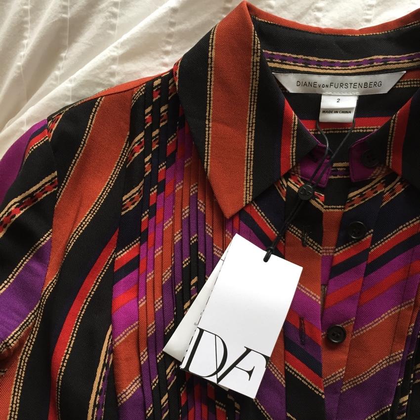 DVF Printed Wool & Silk Ariella Playsuit