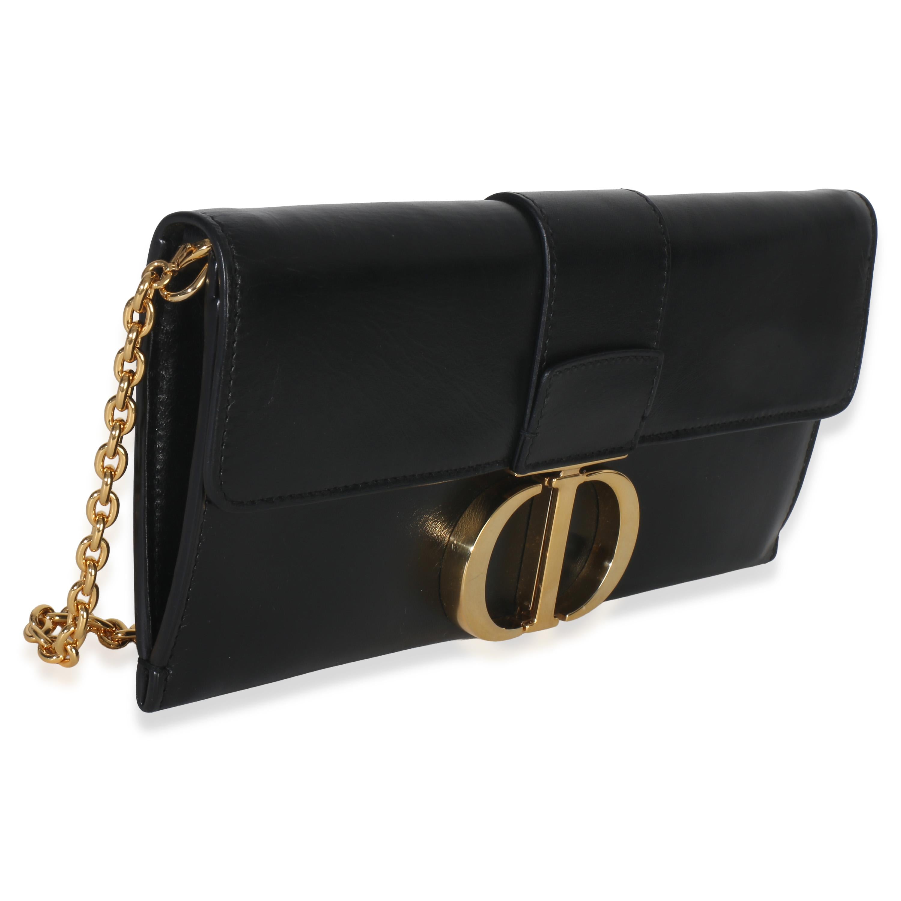Christian Dior  Calfskin Montaigne 30 Clutch