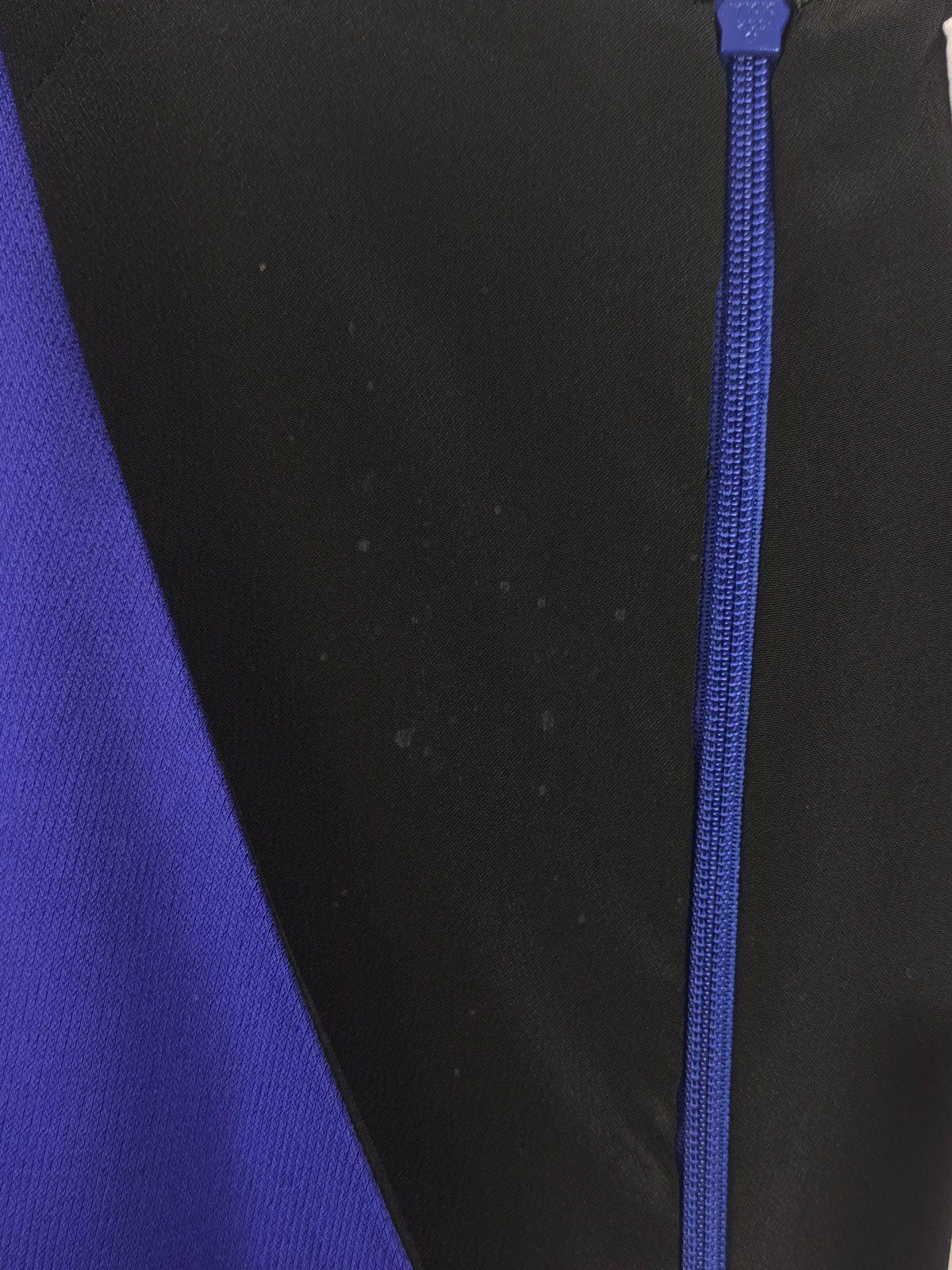 Blue V-Neck Satin Sleeveless Midi Dress