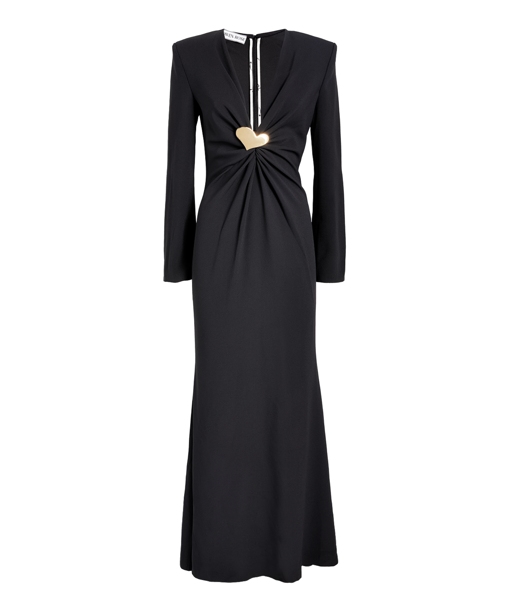 Rowen Rose Heart Jewel Maxi Dress