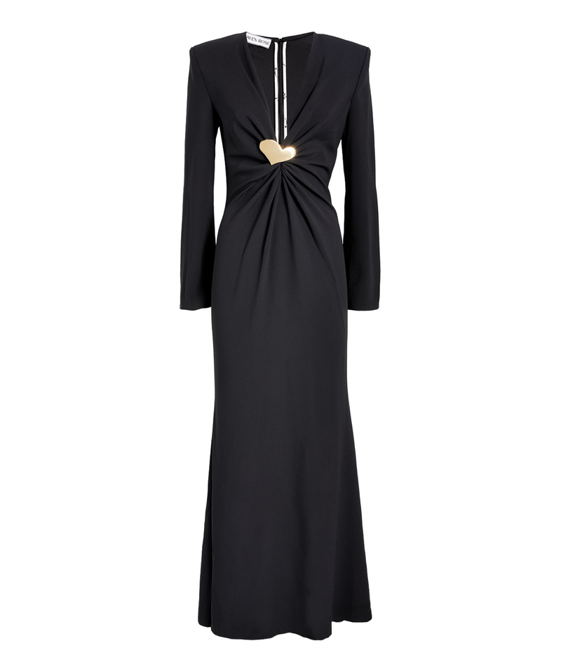 Rowen Rose Heart Jewel Maxi Dress