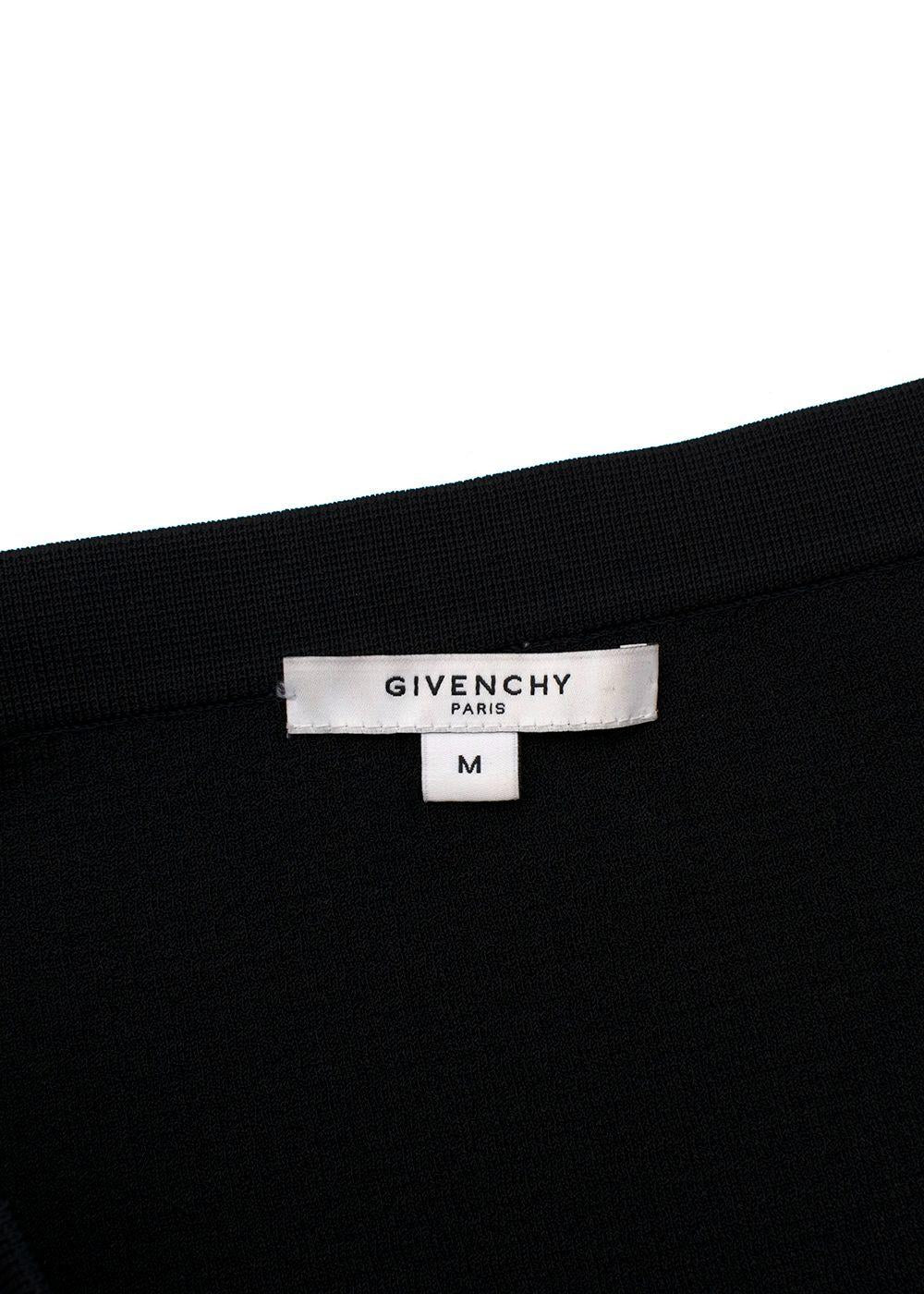 Black Textured Knit Curved Hem Mini Skirt