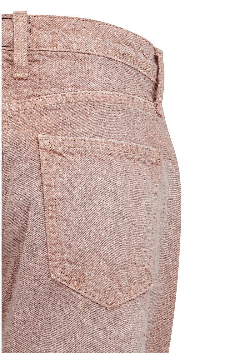 Current/Elliott Dusty Pink Boyfriend Jeans
