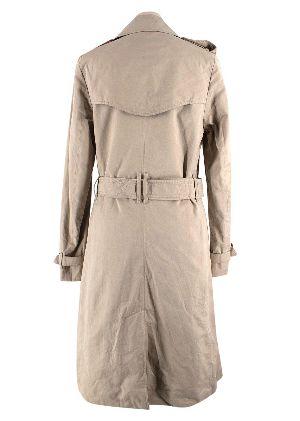 Burberry Double Breasted The Kensingnton Trench Coat
