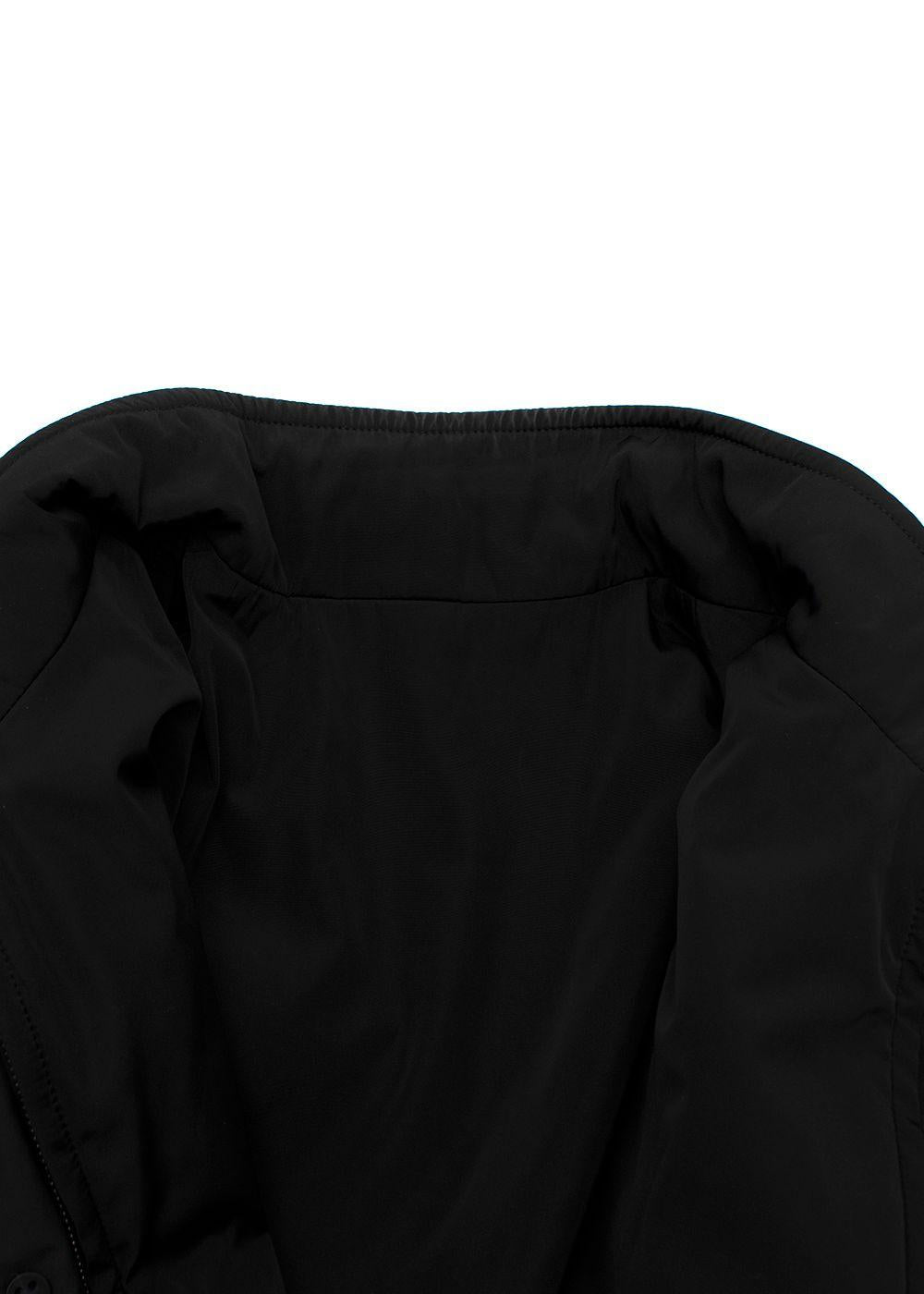 Black Double Layer Jacket