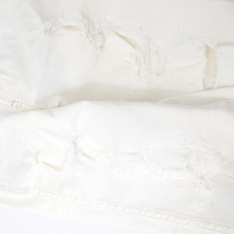 Genetic White Distressed Jeans