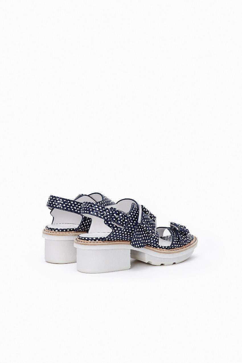 3.1 Phillip Lim Mallory Navy Sandal