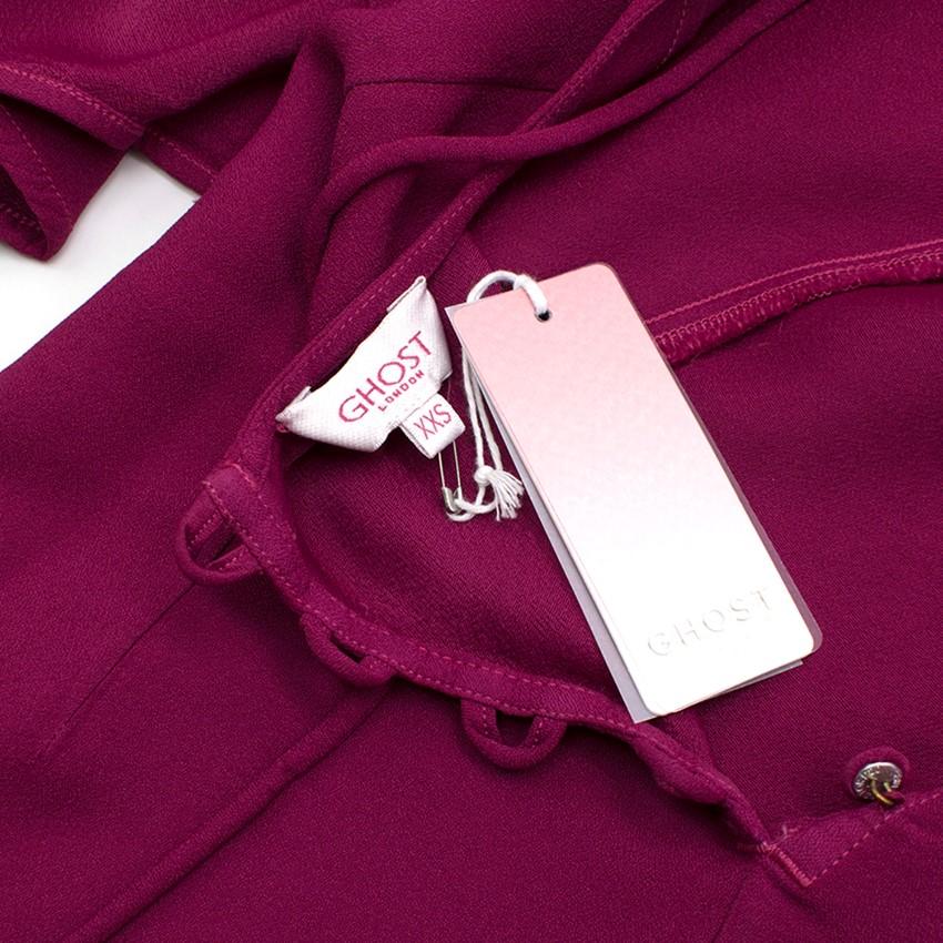 Ghost Plum Dress.