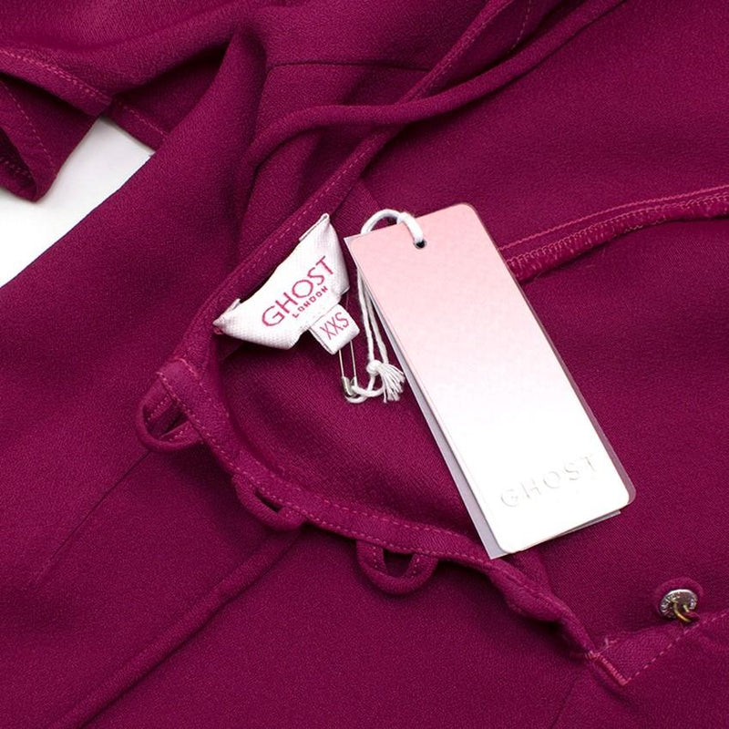 Ghost Plum Dress.