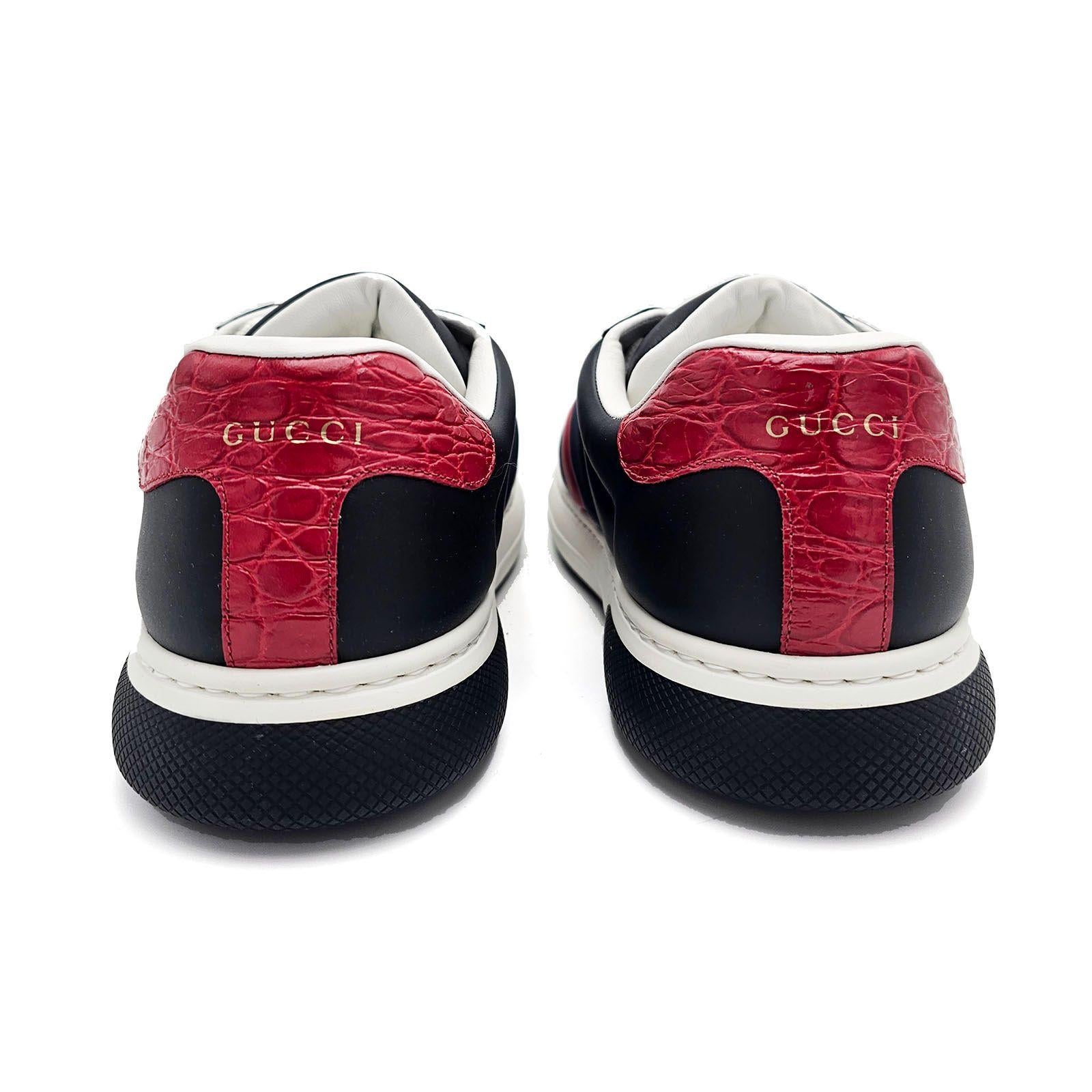 Gucci Leather Ace Trainers