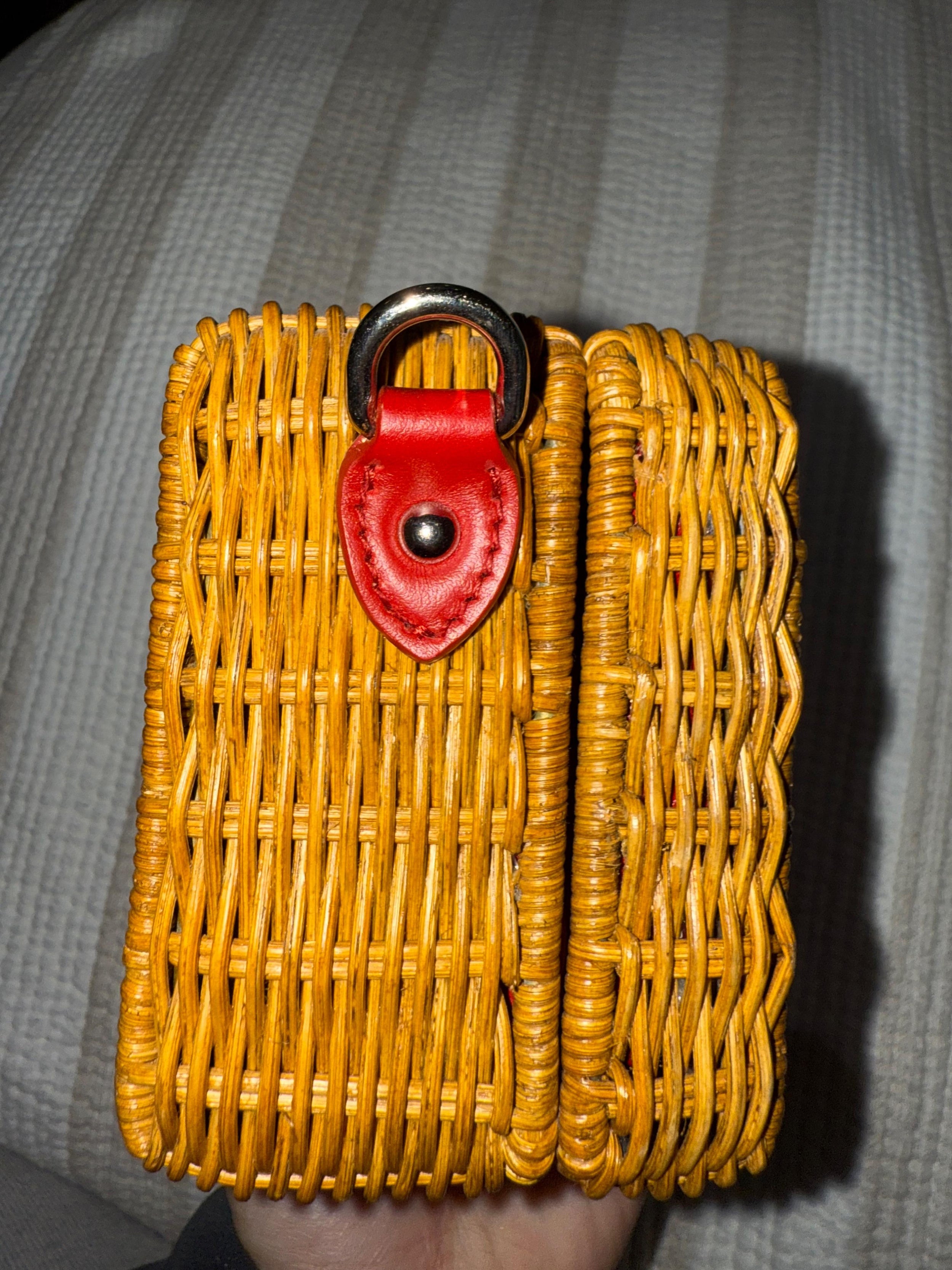 Miu Miu Raffia Clutch - NO STRAP