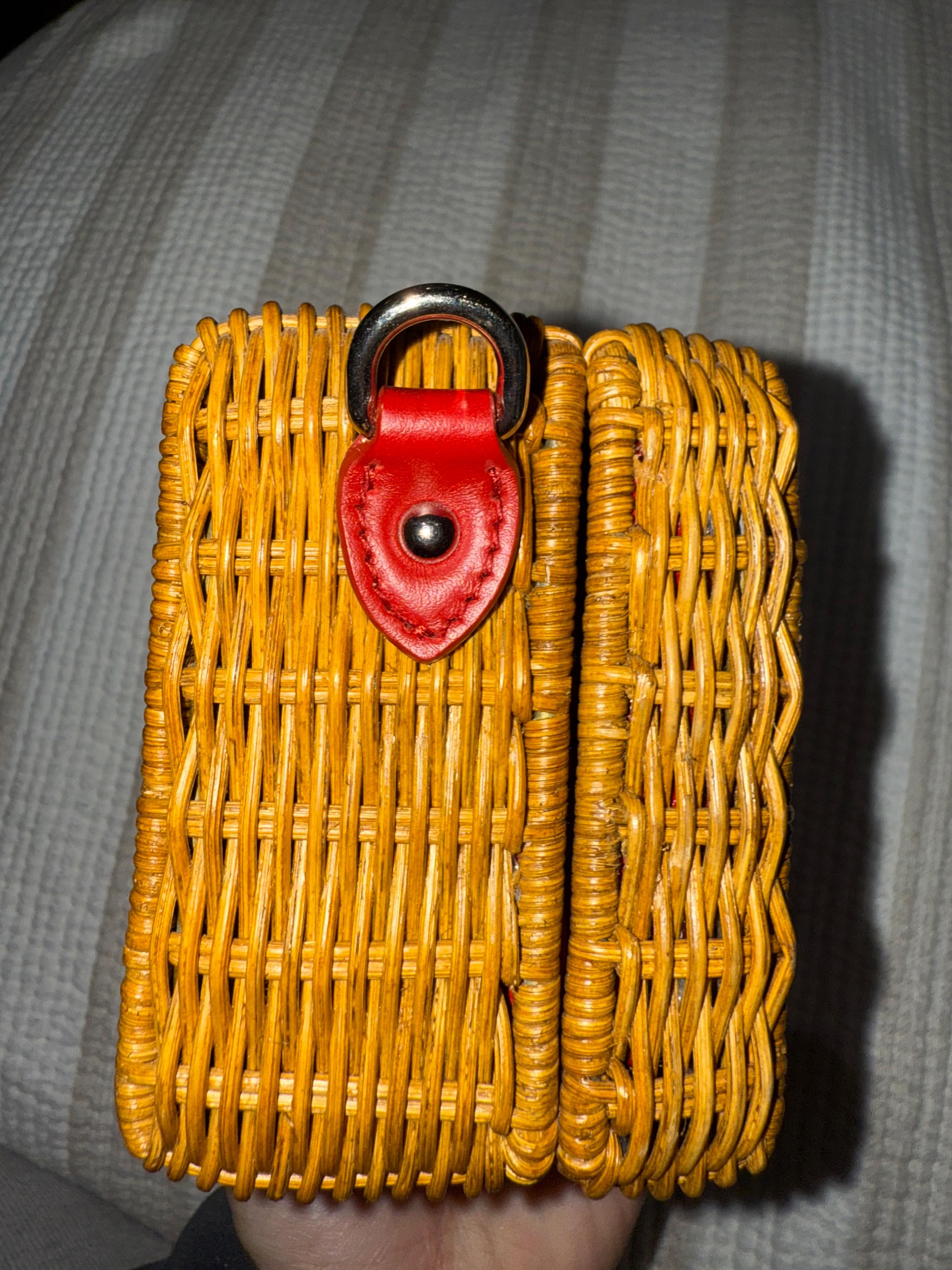 Miu Miu Raffia Clutch - NO STRAP
