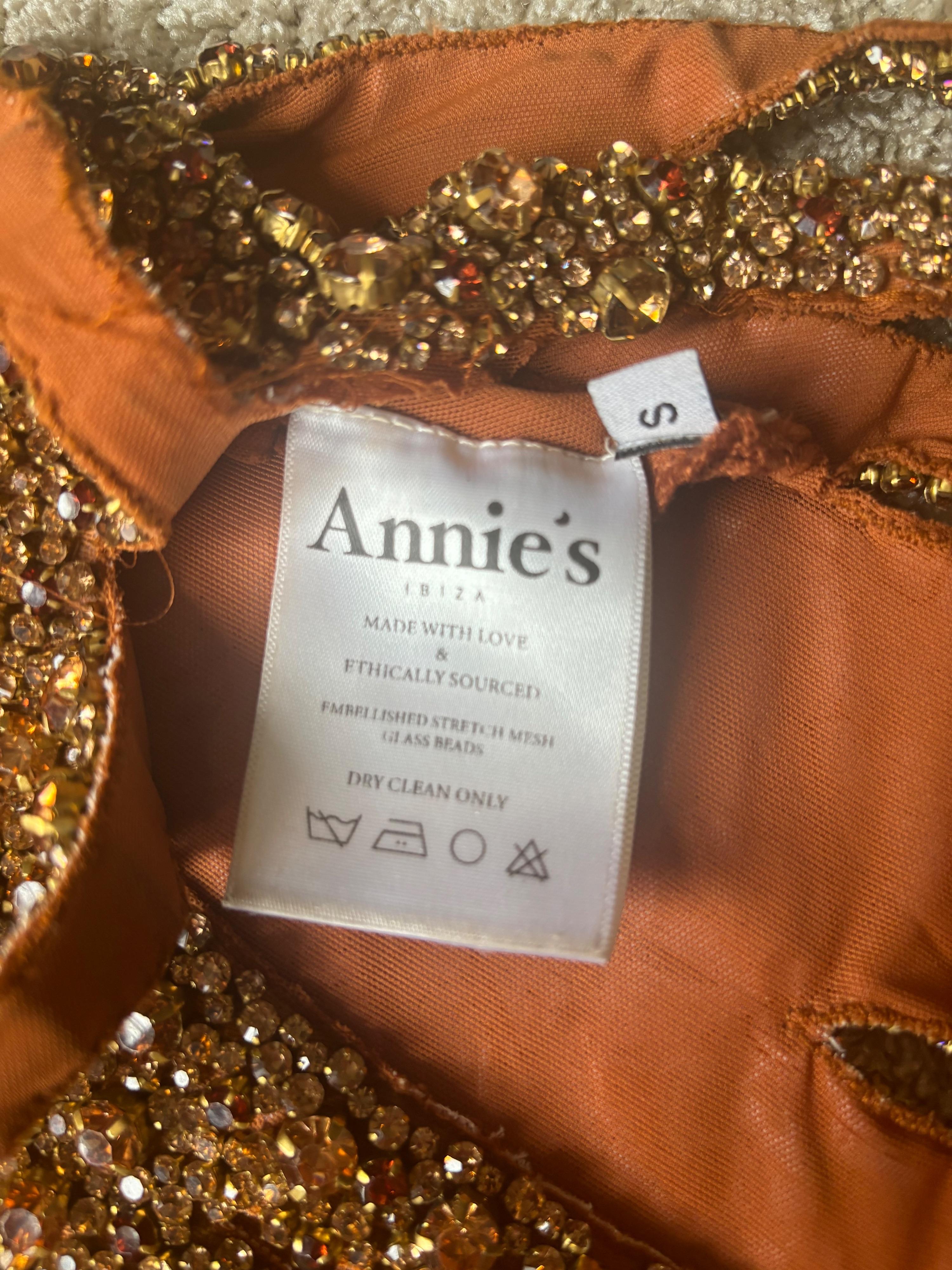 Annie's Ibiza Bronze Cosimo Dress Size S