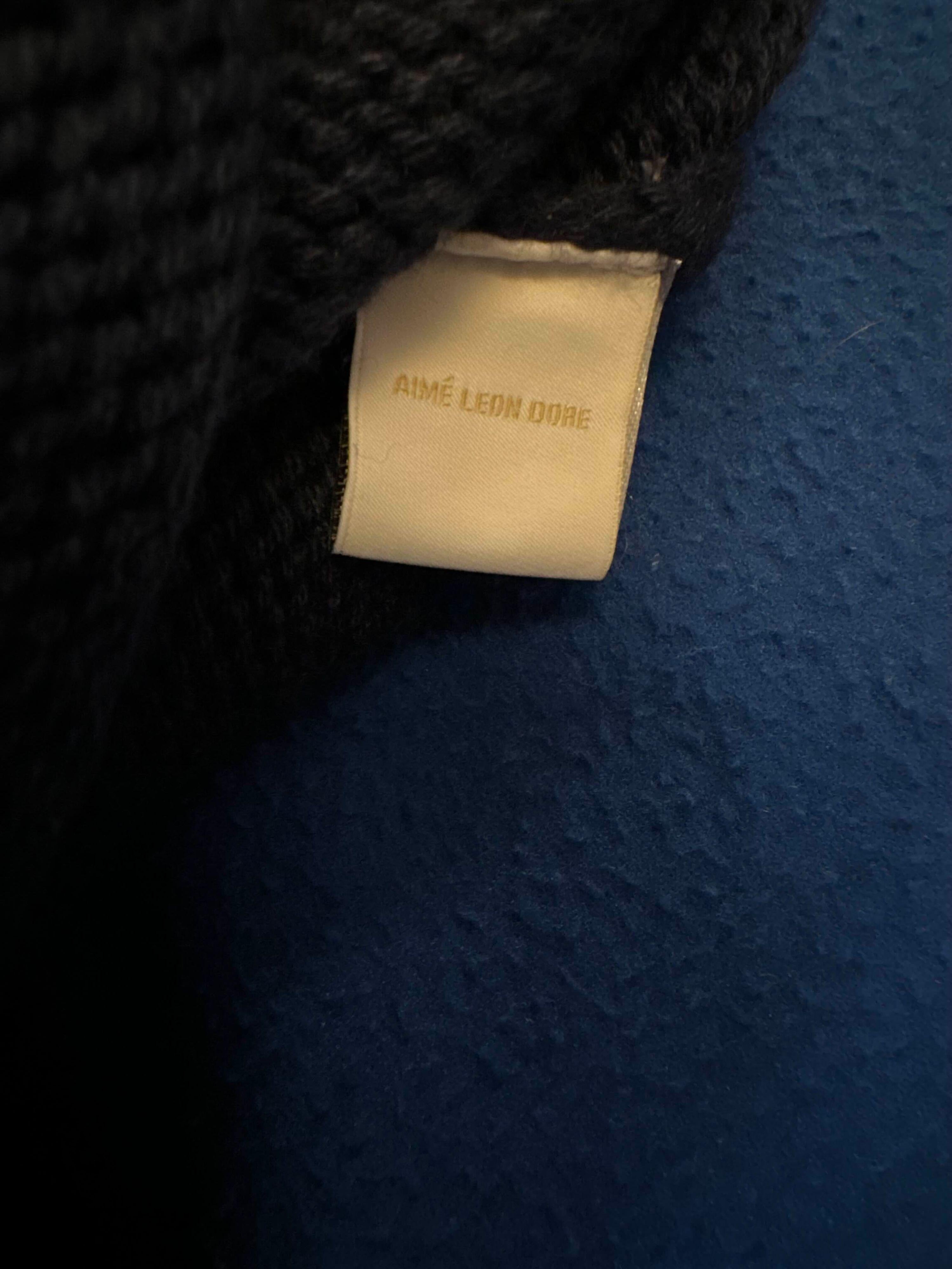 Porsche x ALD Aime Leon Doré Navy Cardigan