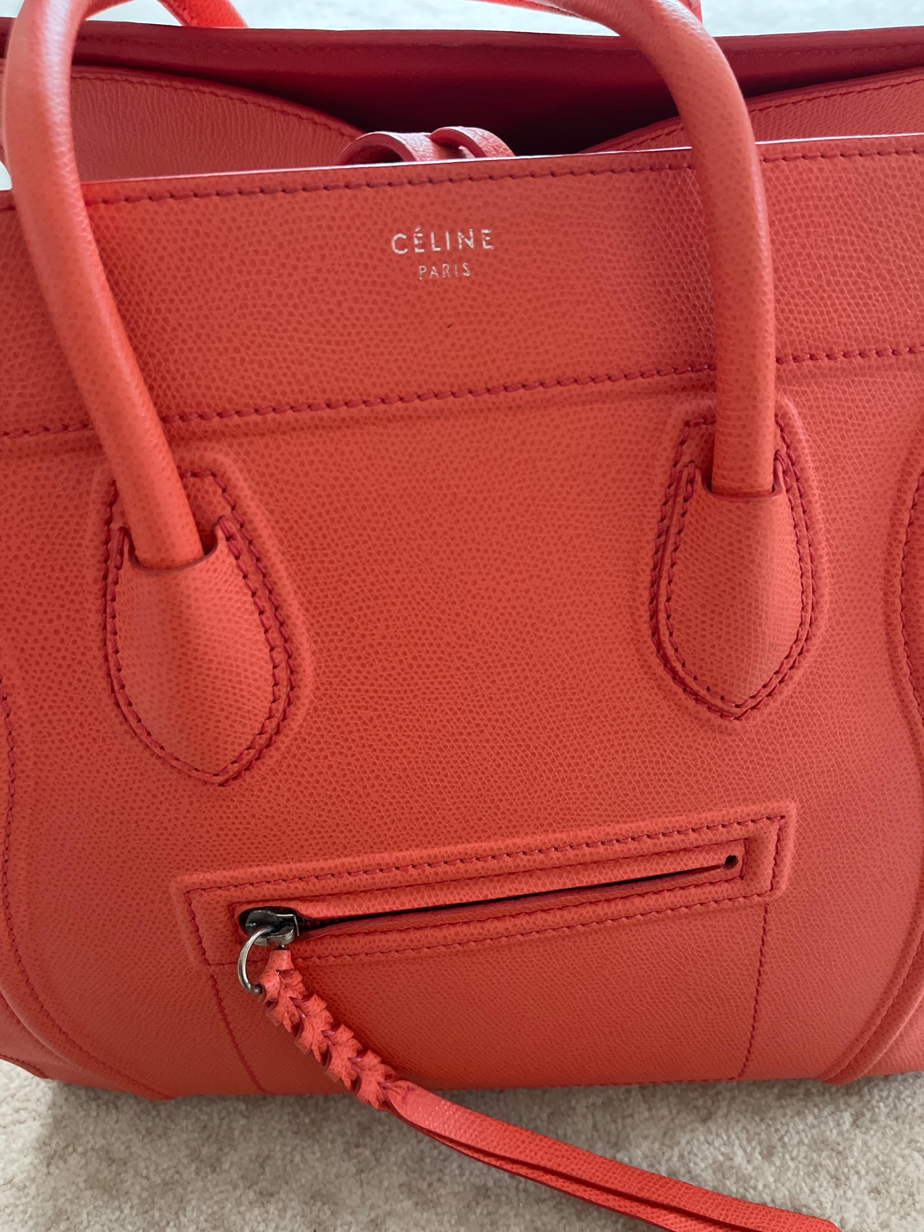 Orange Phantom Luggage Tote