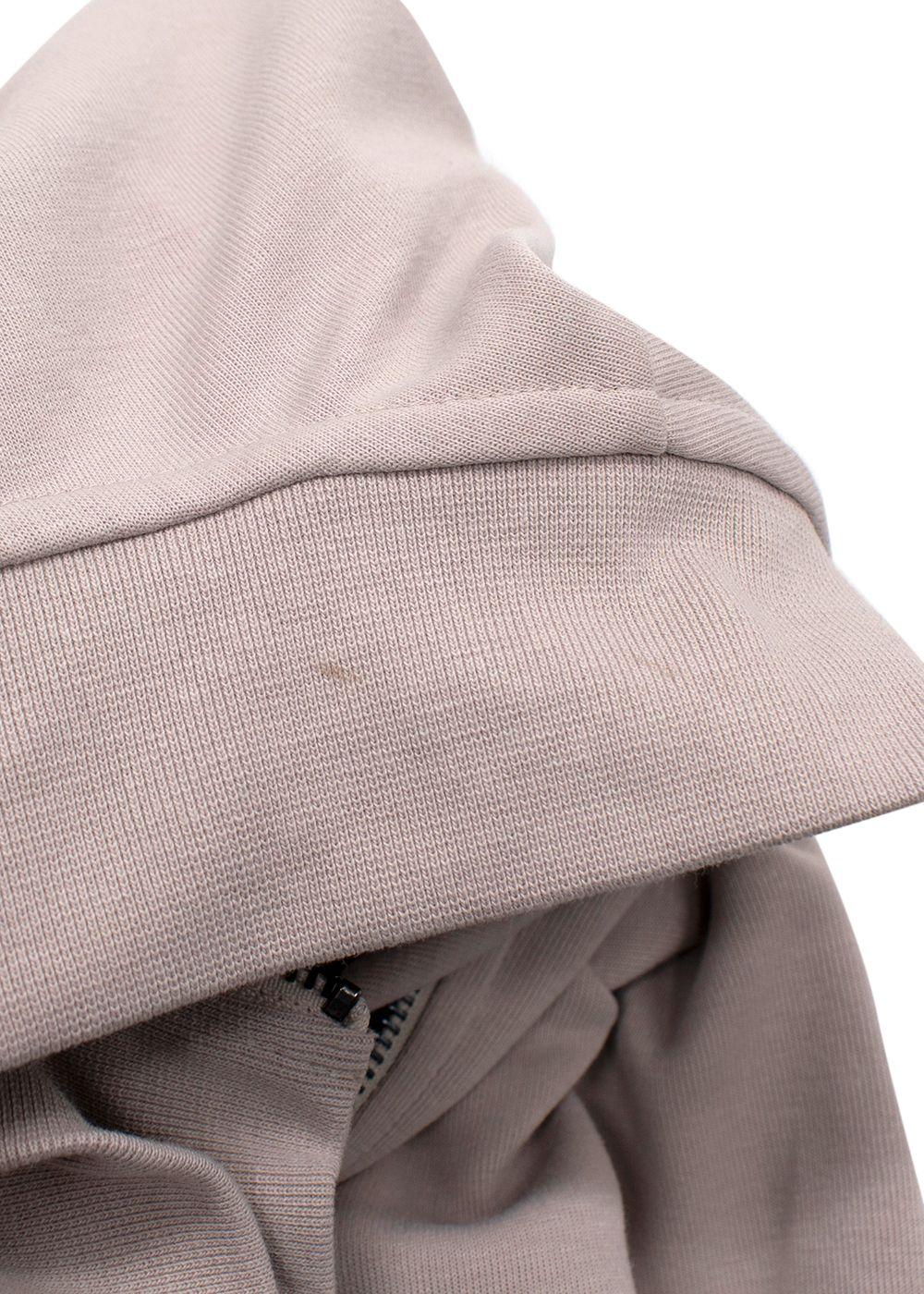 Emporio Armani Beige Zip Up Jacket