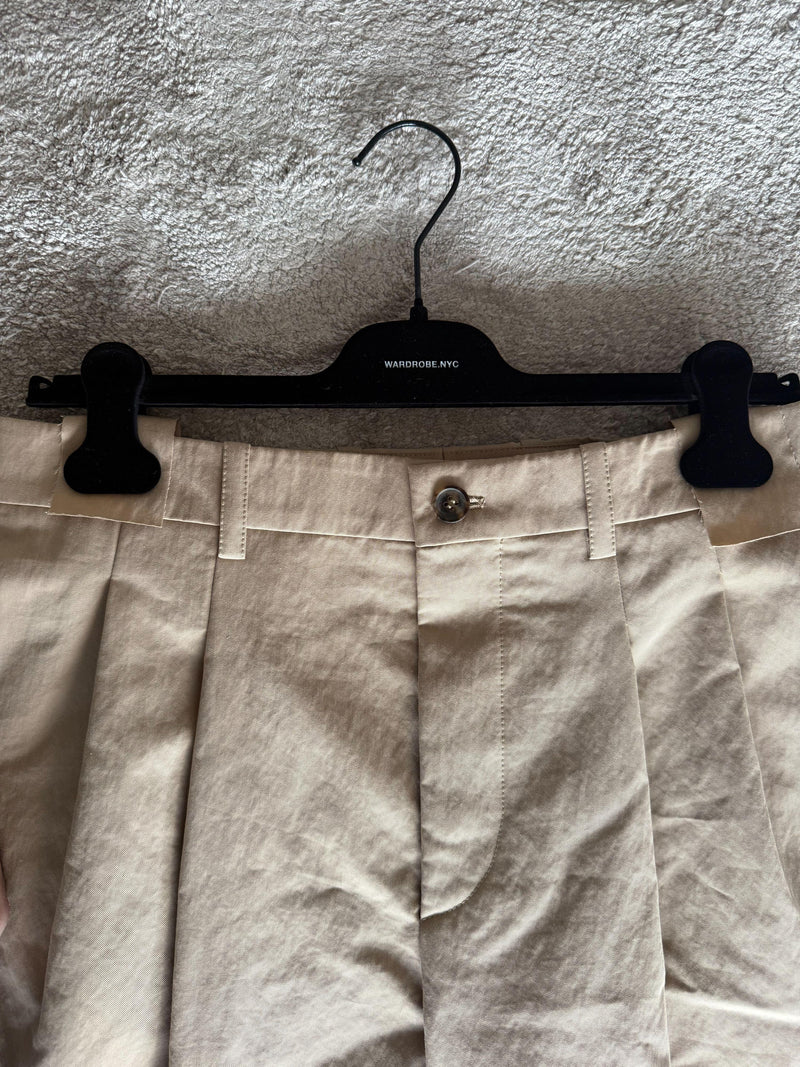 Wardrobe NYC Khaki Wide Chino Pants