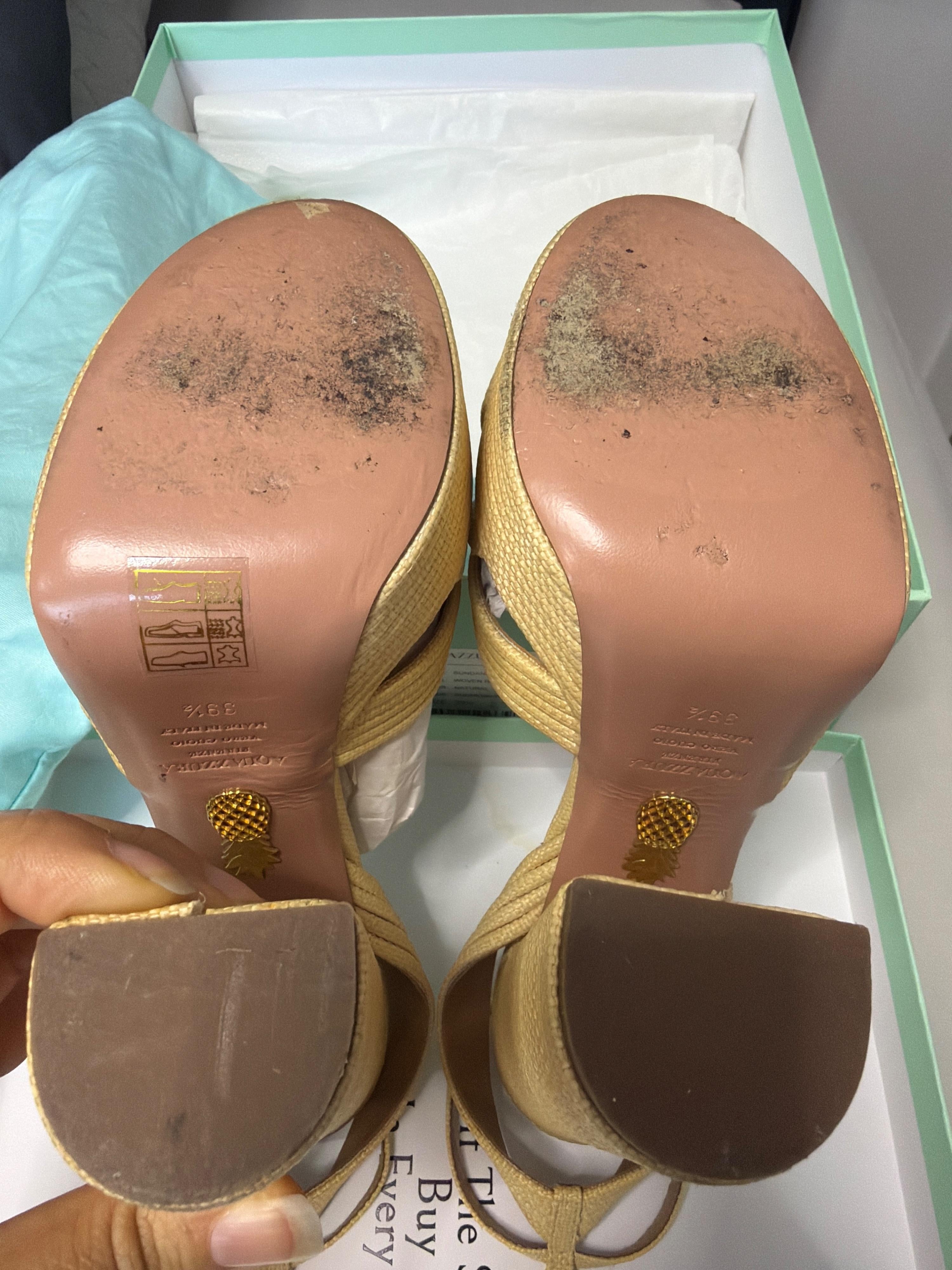 Aquazzura Sundance Plateau 140 Sandals