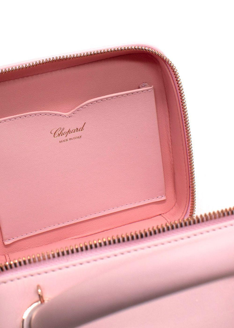 Chopard x Chloe Sevigny Pink Green Carpet Top Handle  Bag