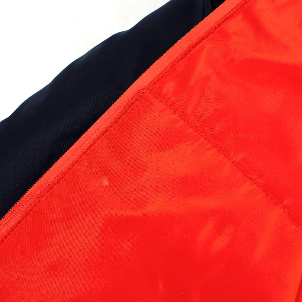 Jacadi Blue and Red Reversible Hooded Gilet