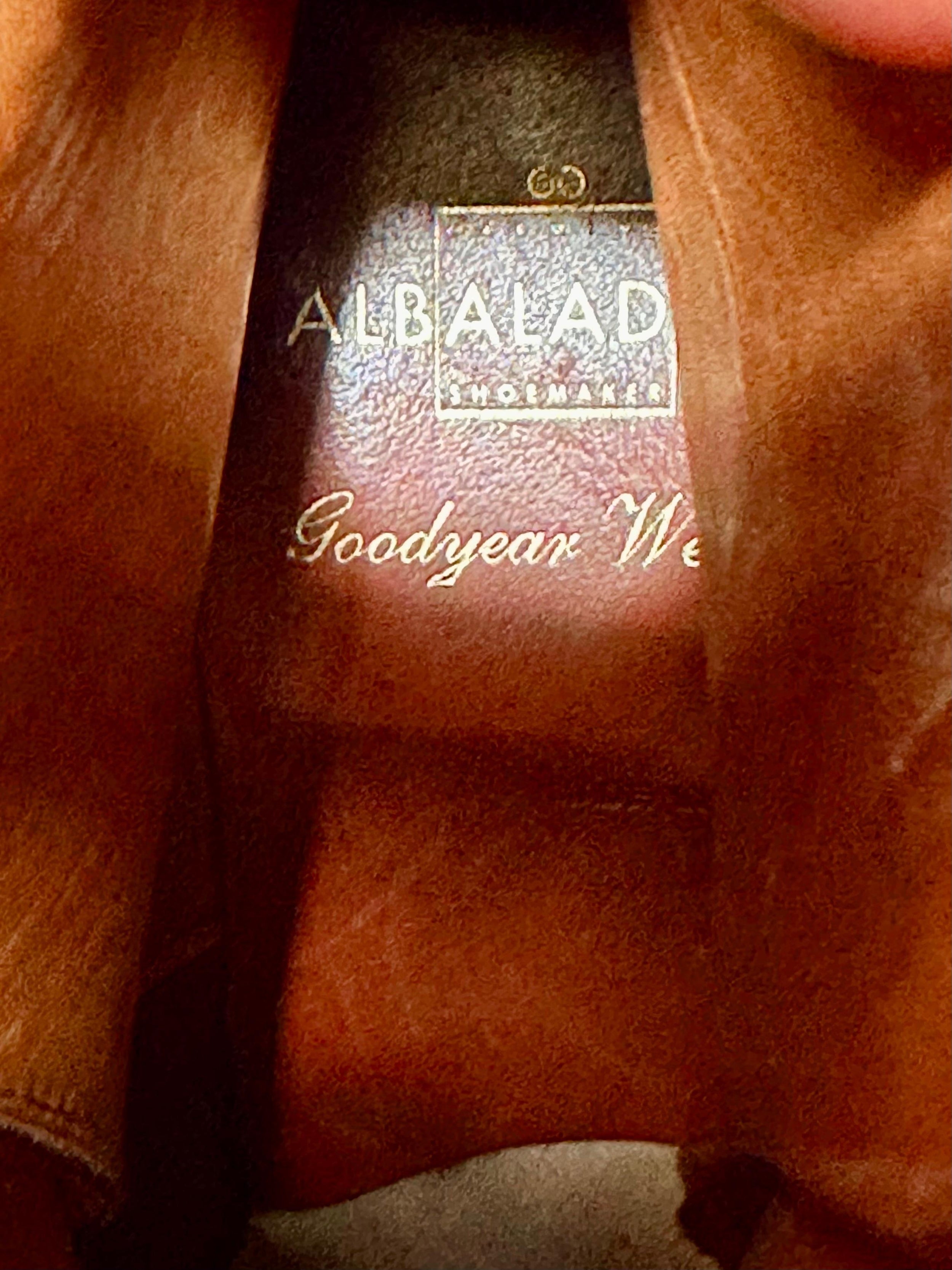 ALBALADEJO  Goodyear Welted Leather Ankle Boots