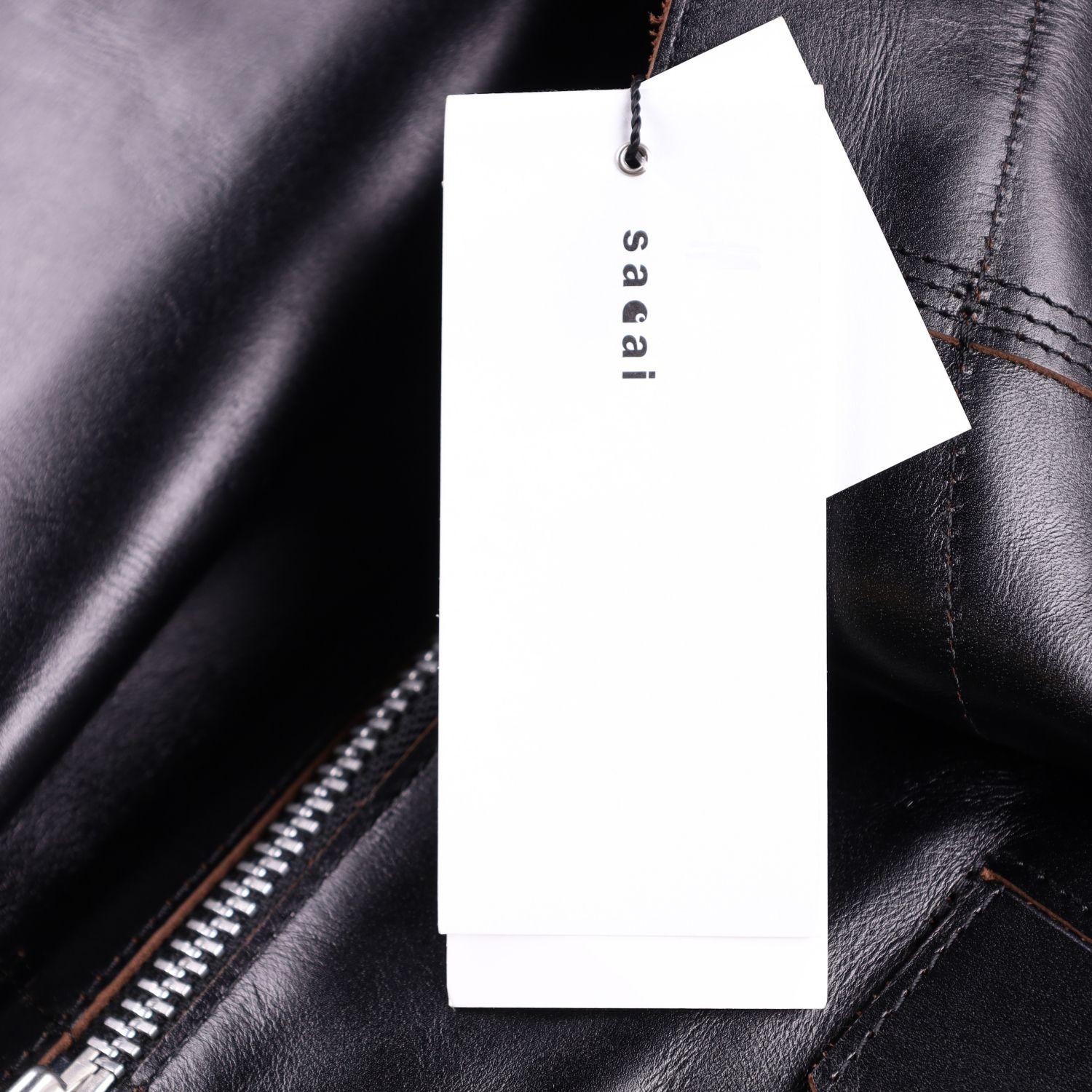 Sacai X Carhartt Wip Cotton Corduroy-Trimmed Leather Jacket