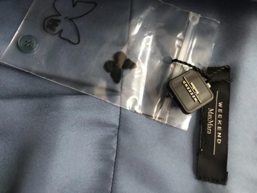 MaxMara Blue silk Vader shirt