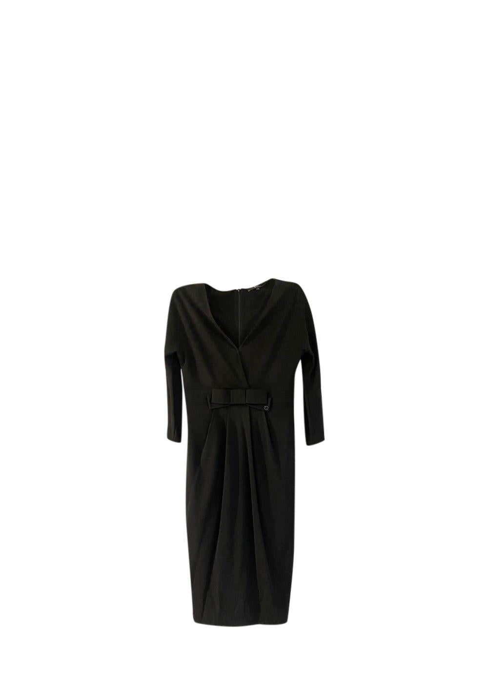 Jersey Fitted Midi Dress