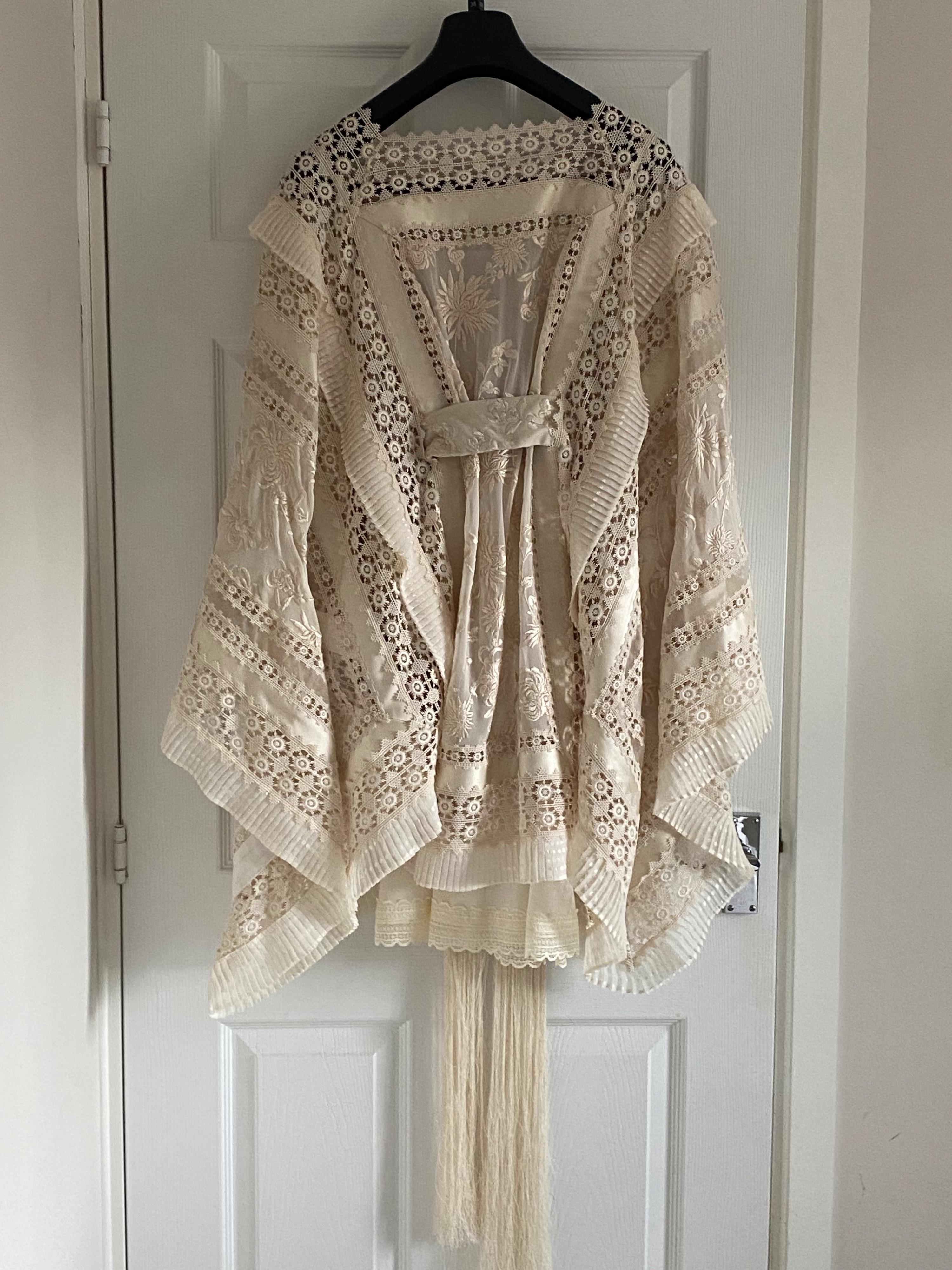 Zimmermann Runway Cream Maples Boudoir Mini Dress
