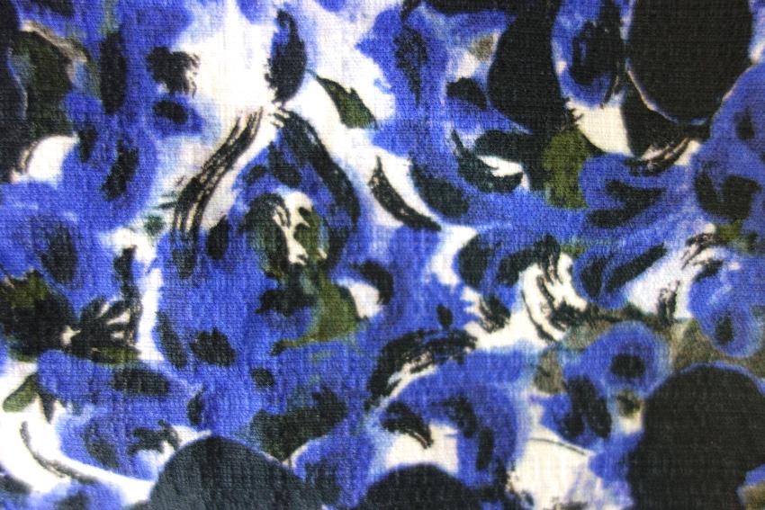 Erdem floral-print cotton midi skirt