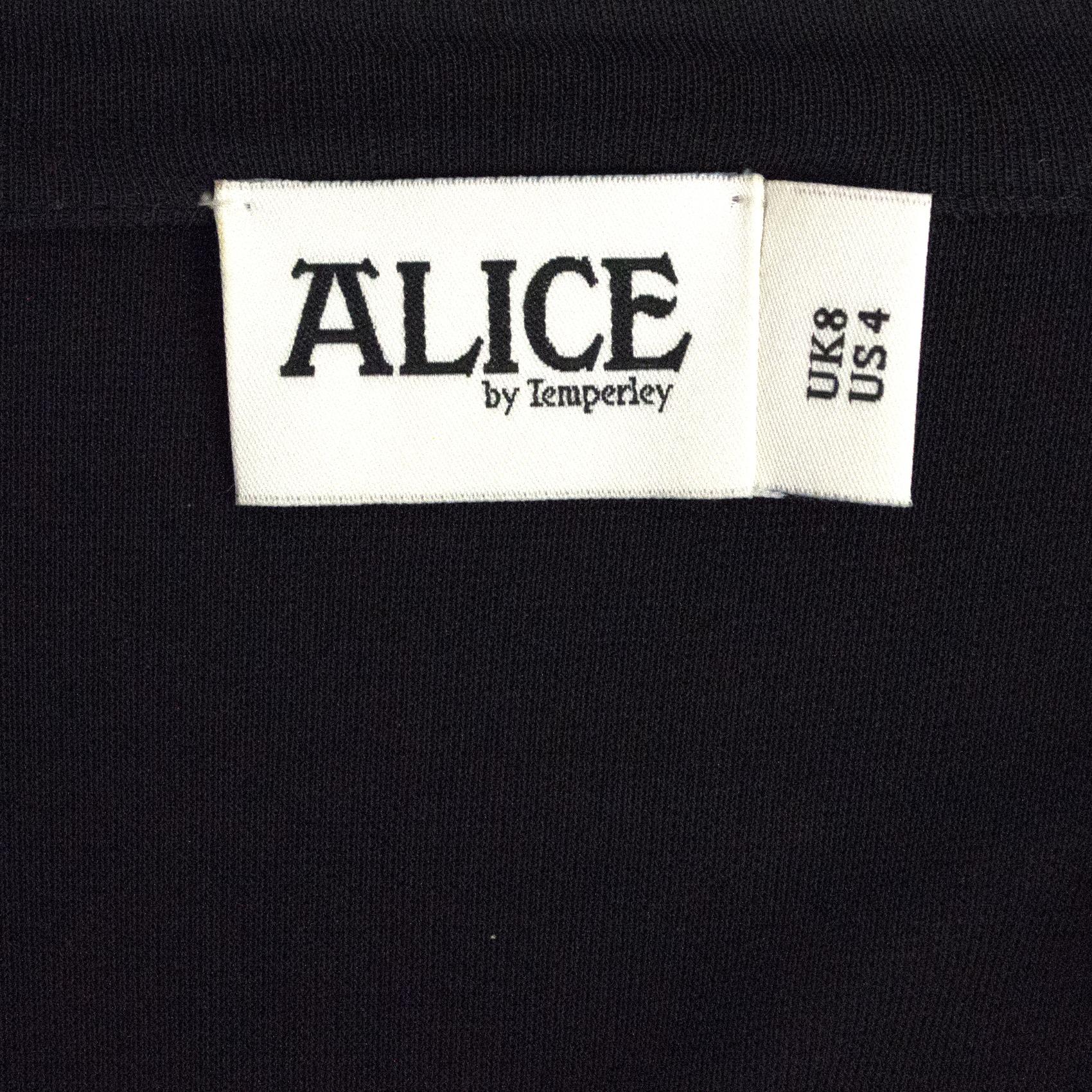 Alice by Temperley Black Dress