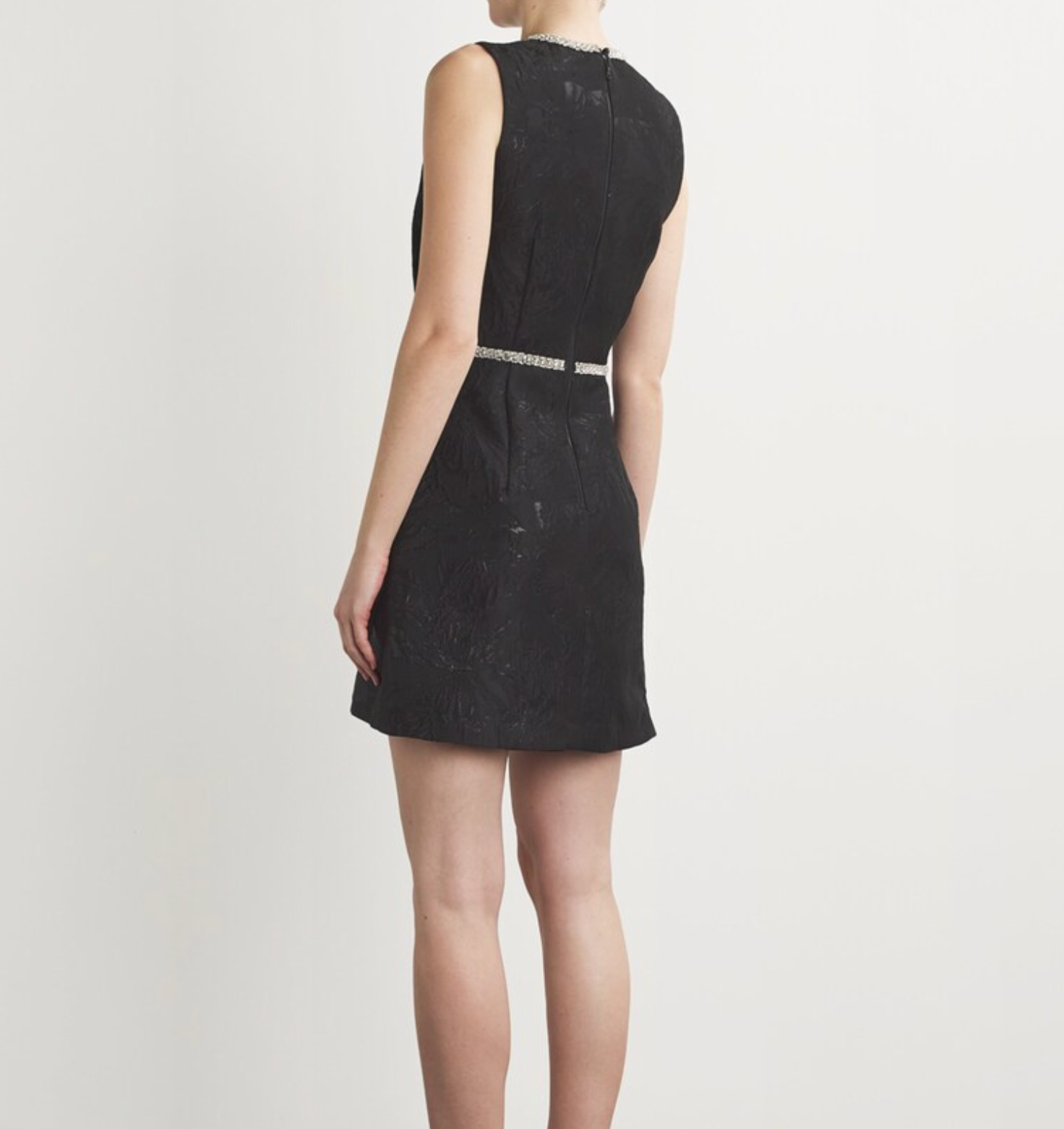 Alice+Olivia Embellished Ellis Mini Dress