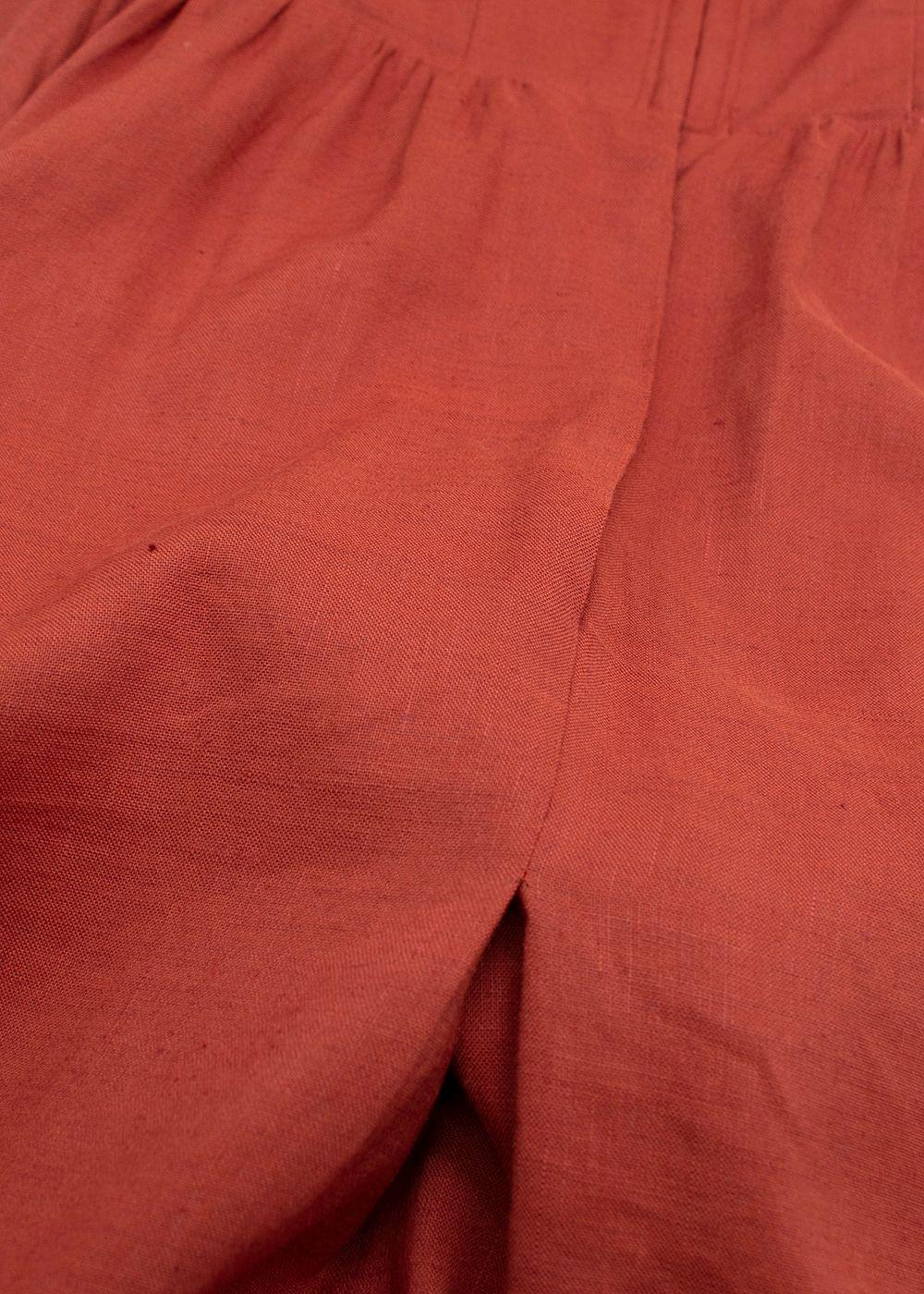 Annina Deep Orange Alma Dress