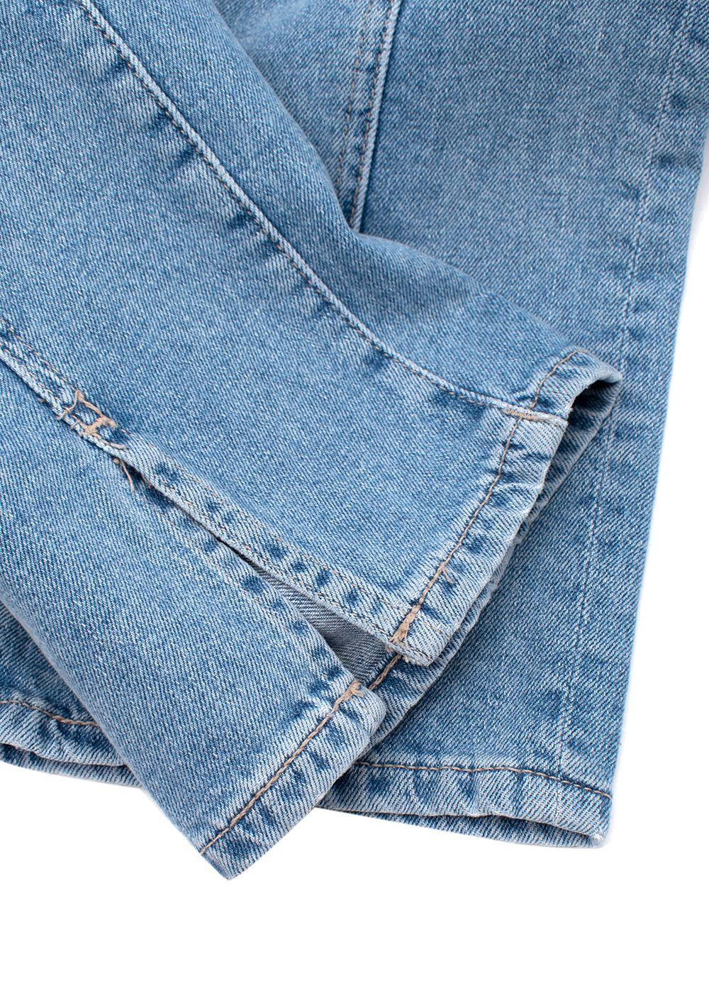 Vintage wash denim Patti straight leg jeans
