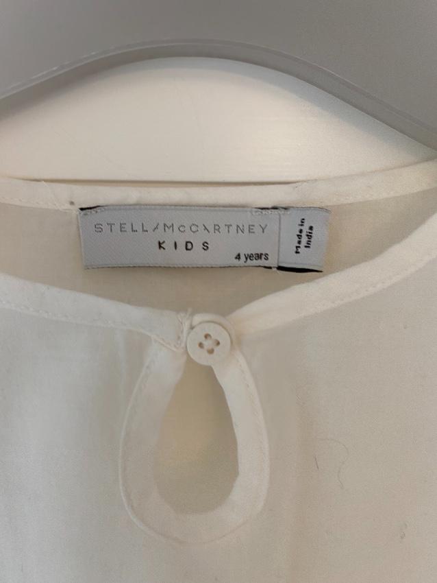 Stella McCartney Kids Ivory Scalloped Kaftan 4Y