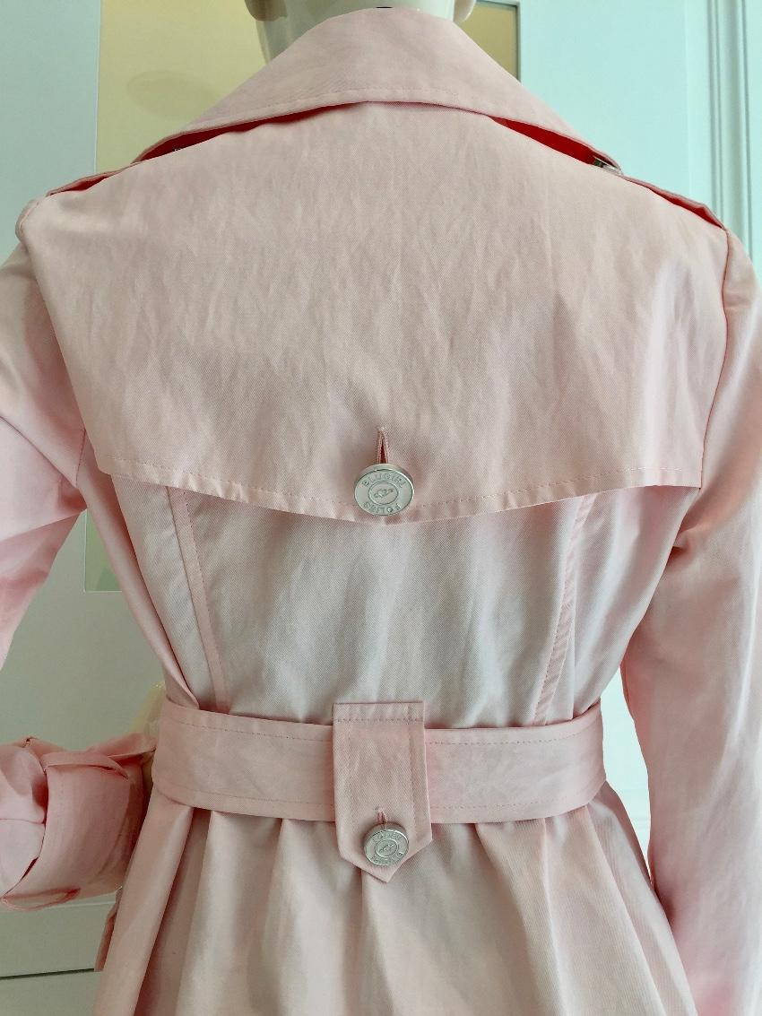 Blumarine Pink Trench Coat