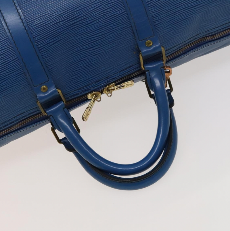 Louis Vuitton Blue Keepall 50 Bag