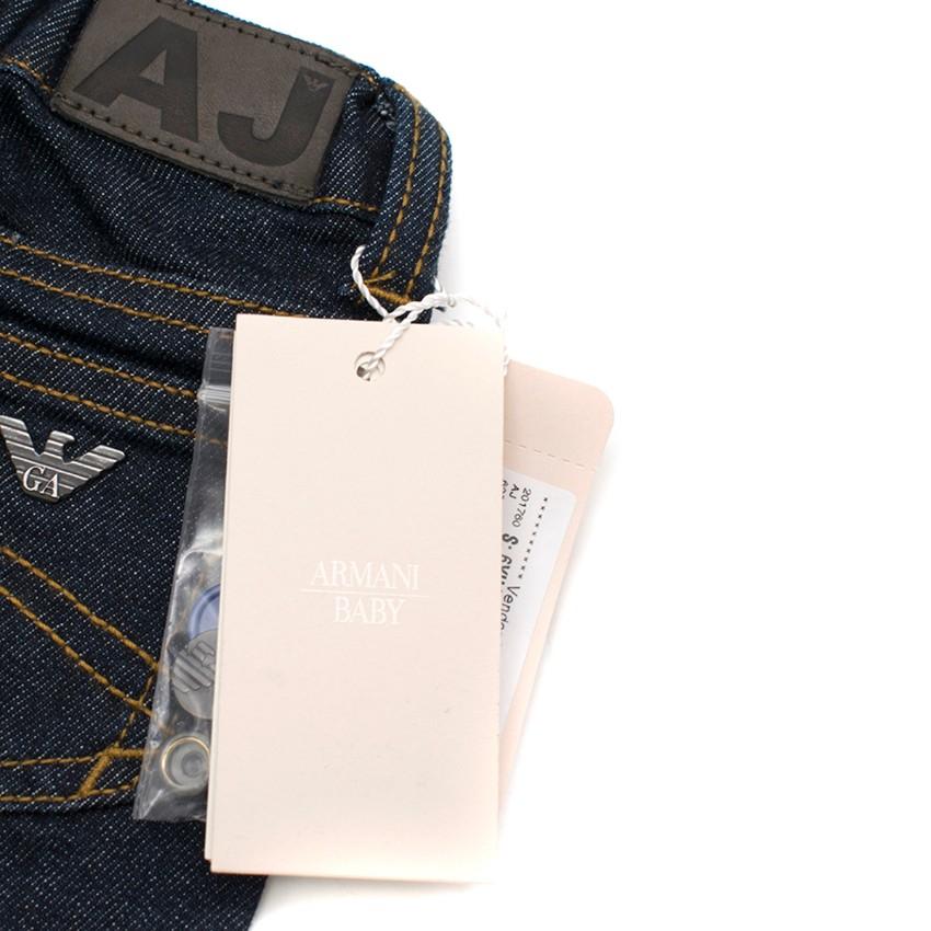Armani Baby 6M Blue Jeans