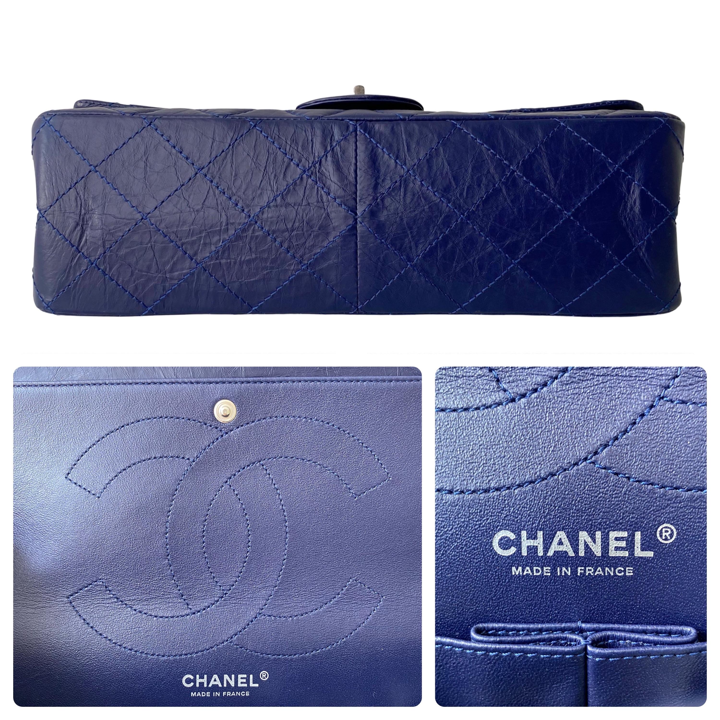 Blue Reissue 2.55 227 Flap Bag