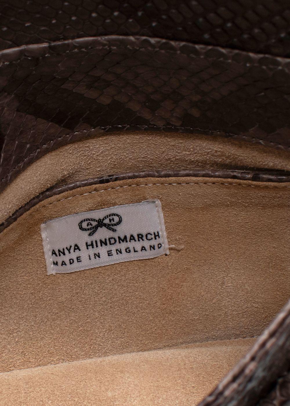 Anya Hindmarch Python clutch