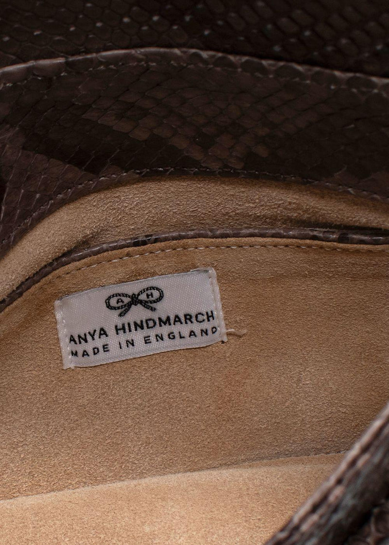 Anya Hindmarch Python clutch