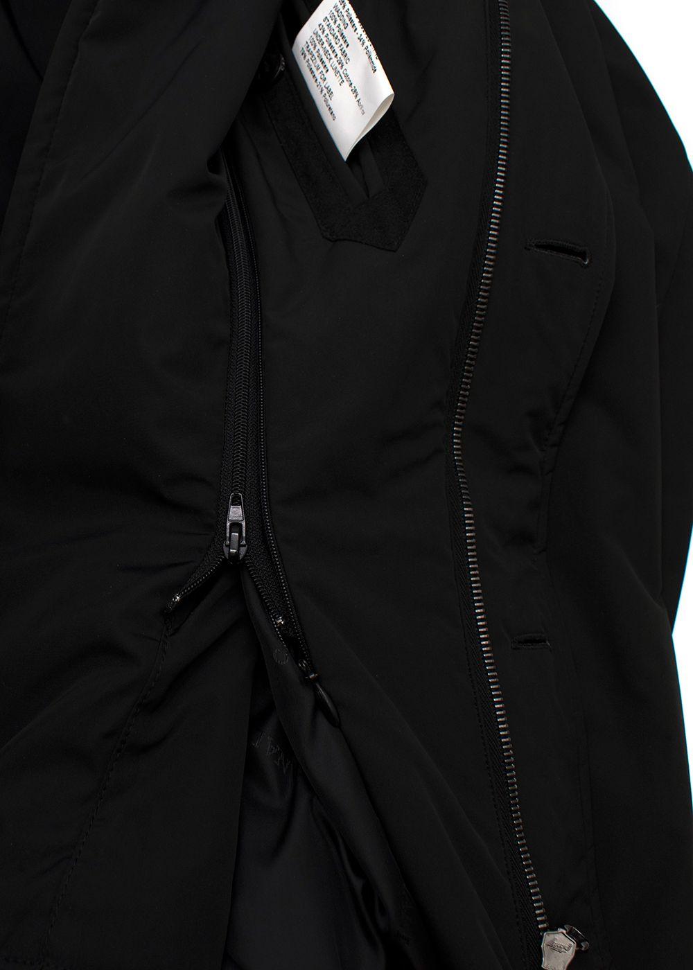 Black Double Layer Jacket