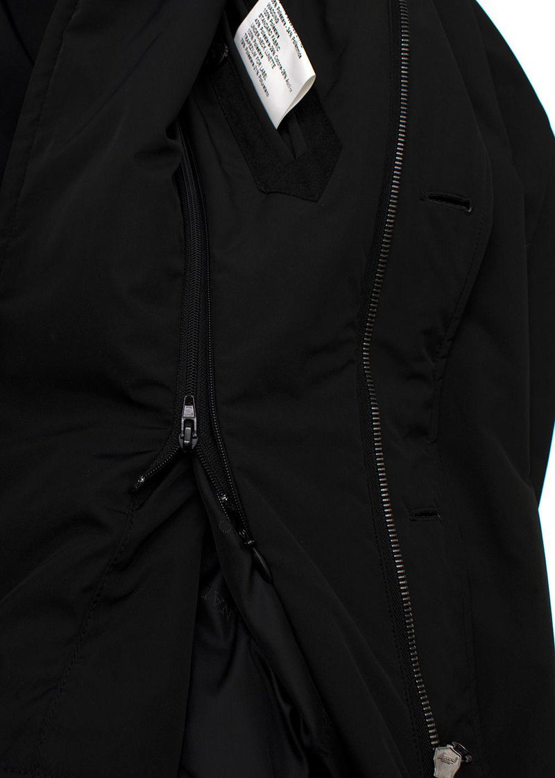Black Double Layer Jacket