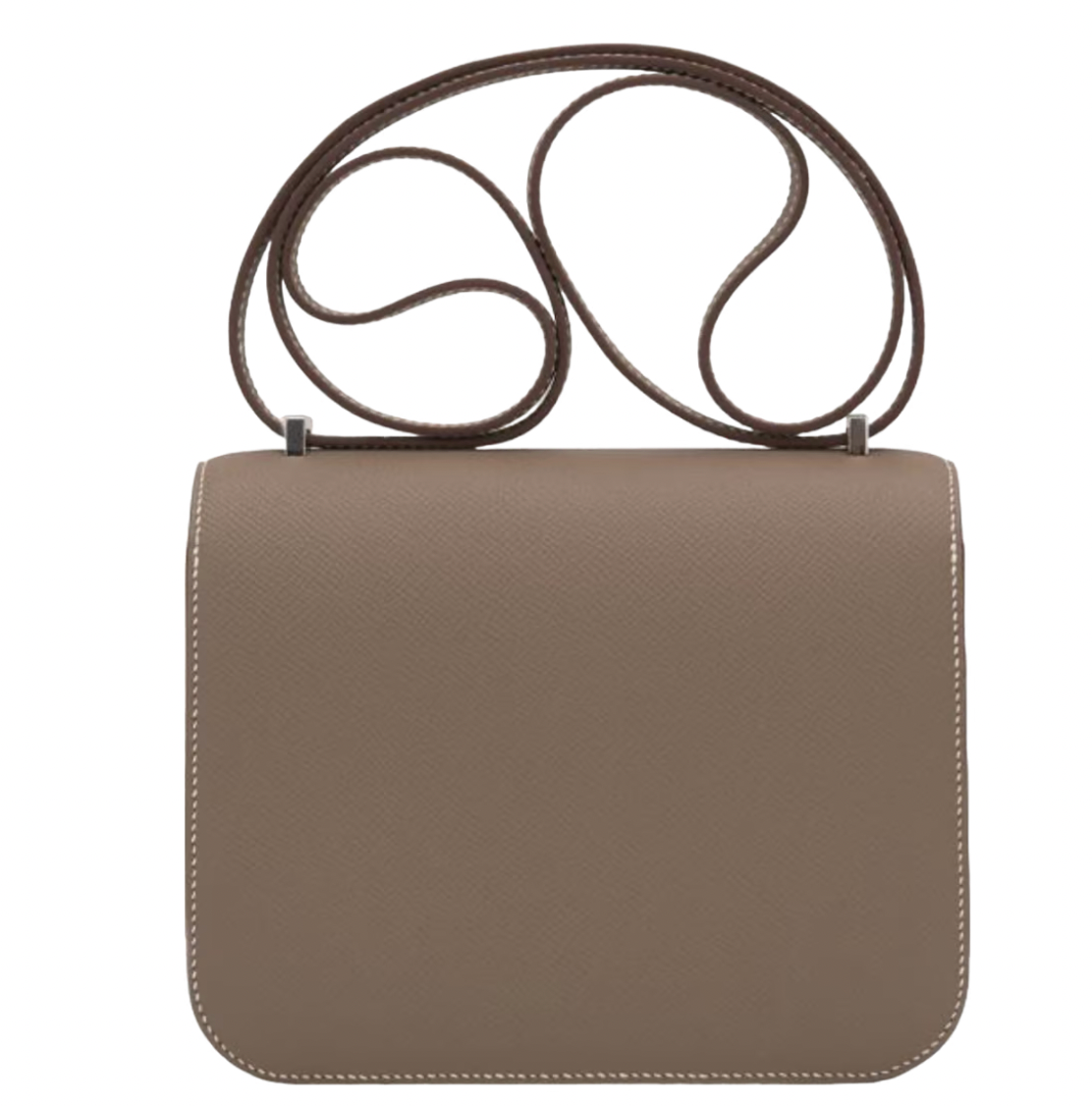 Etoupe Epsom Constance 18 cm with Palladium Hardware