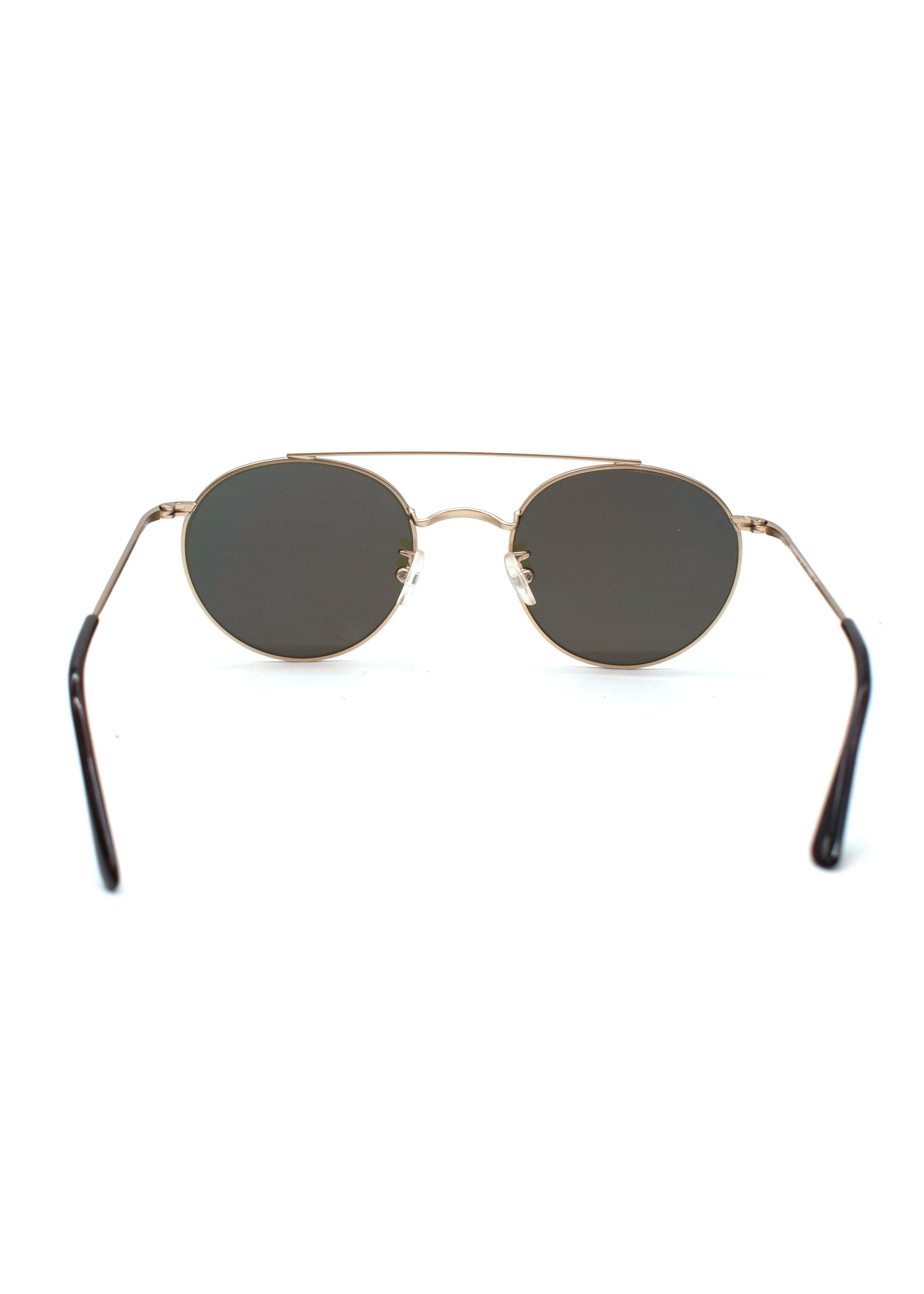 Rose Gold Aviator Sunglasses
